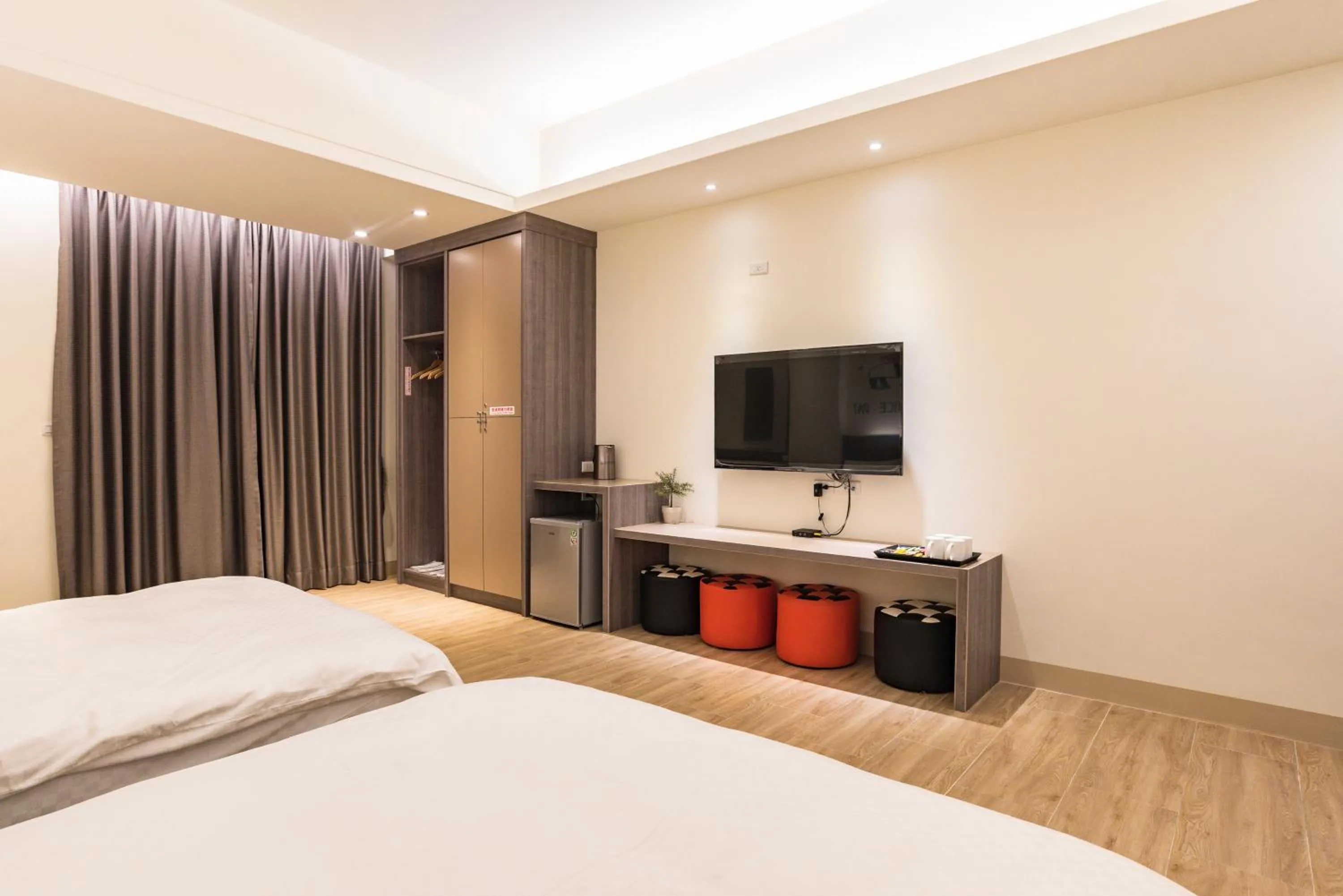 Bed in Rhino Guest House