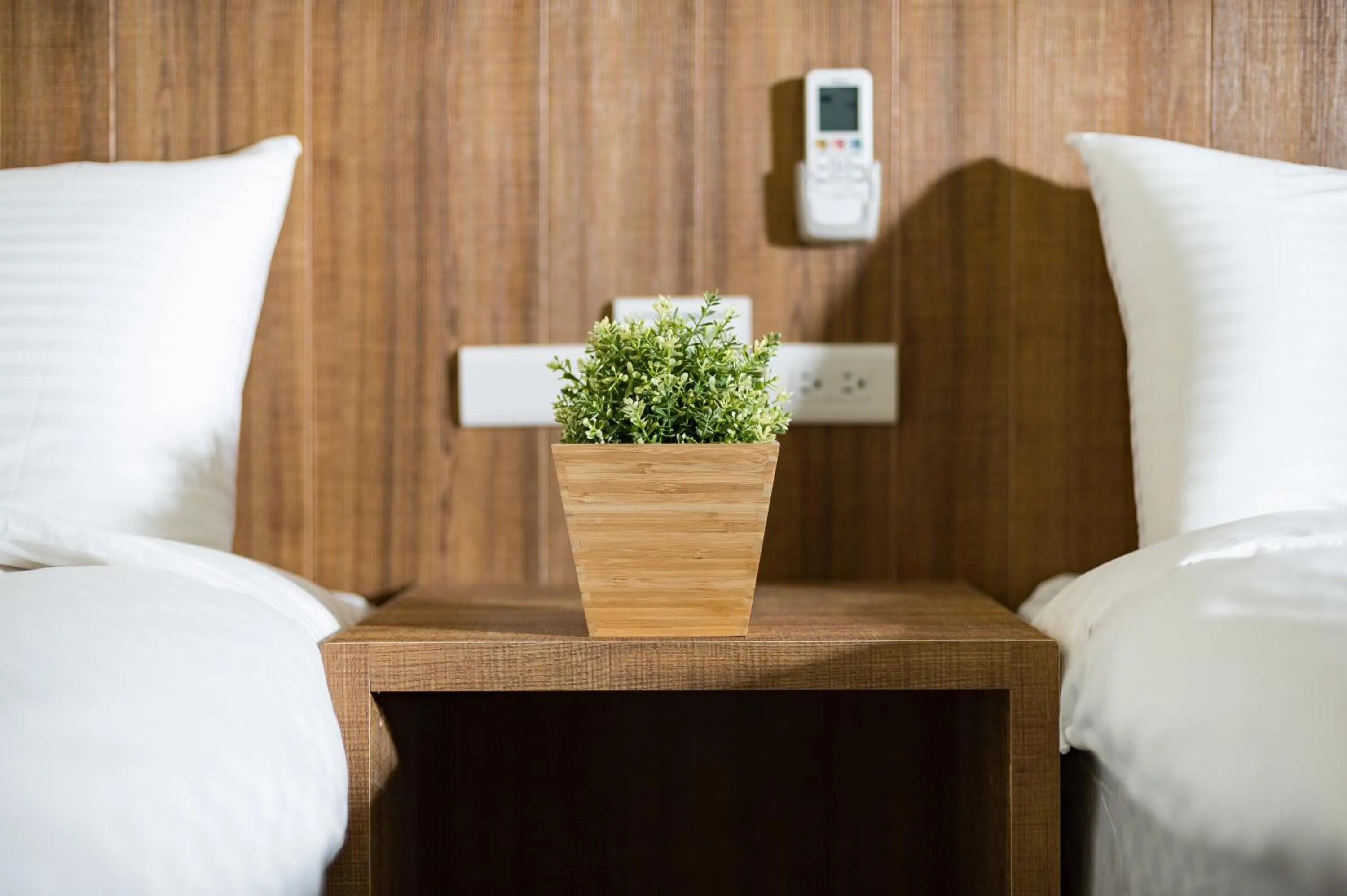 Bed in Rhino Guest House