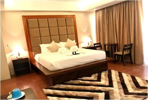 Bed in Treasure Island Hotel With Mini Water Adventure