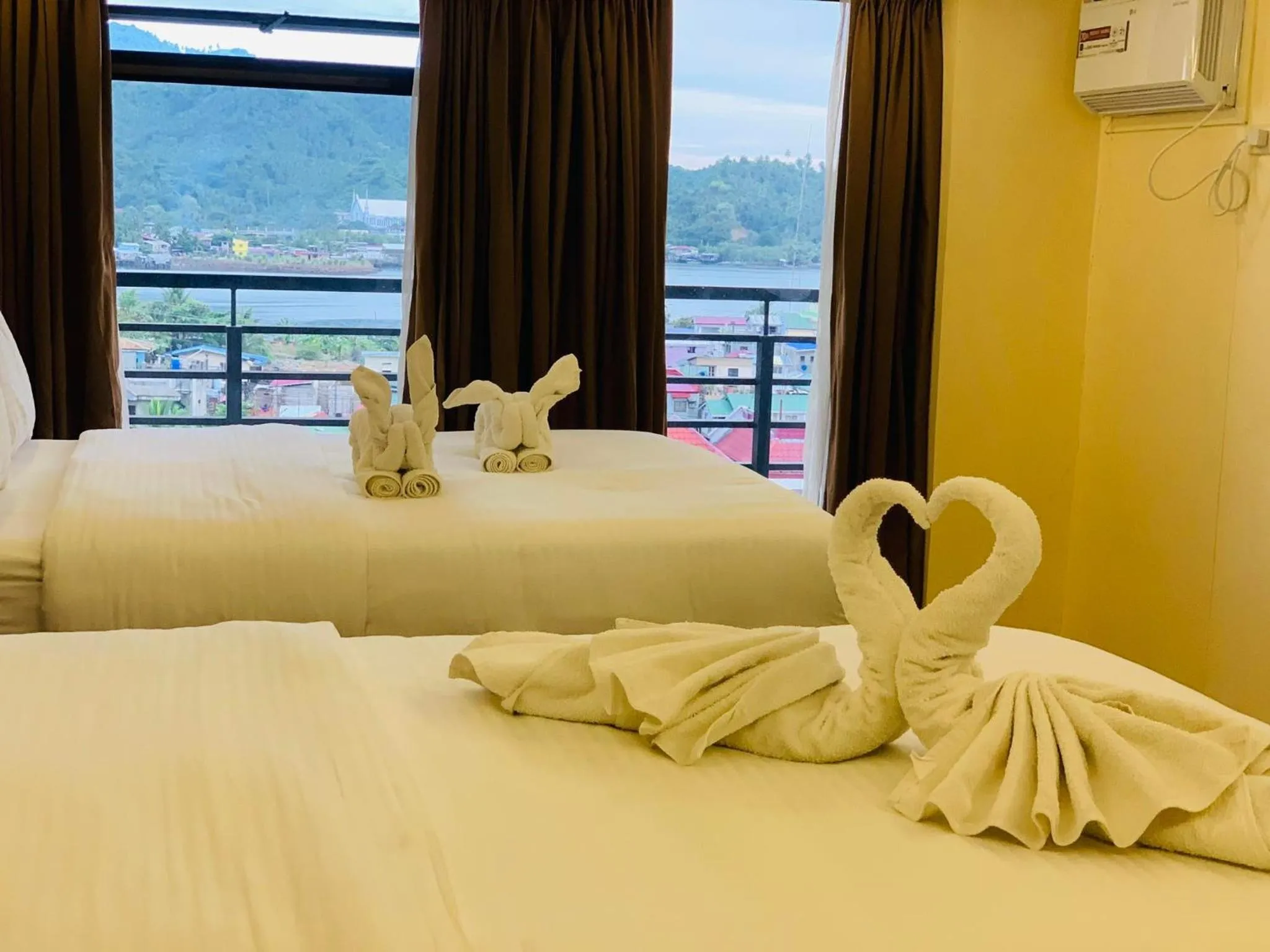 Bed in Treasure Island Hotel With Mini Water Adventure