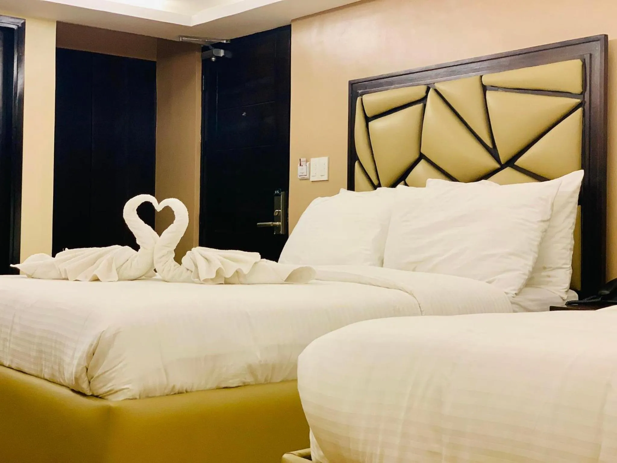 Bed in Treasure Island Hotel With Mini Water Adventure