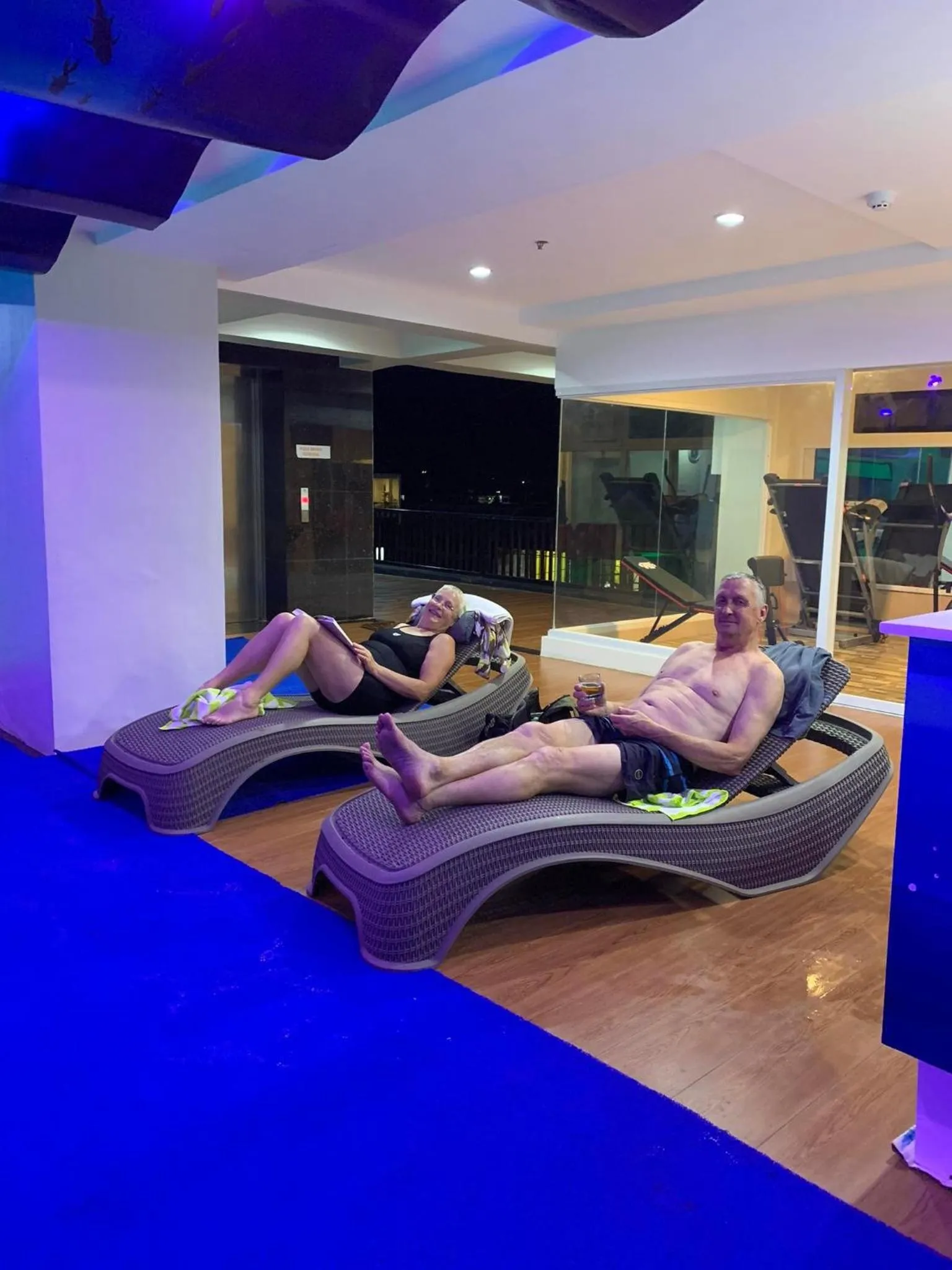 Swimming pool in Treasure Island Hotel With Mini Water Adventure