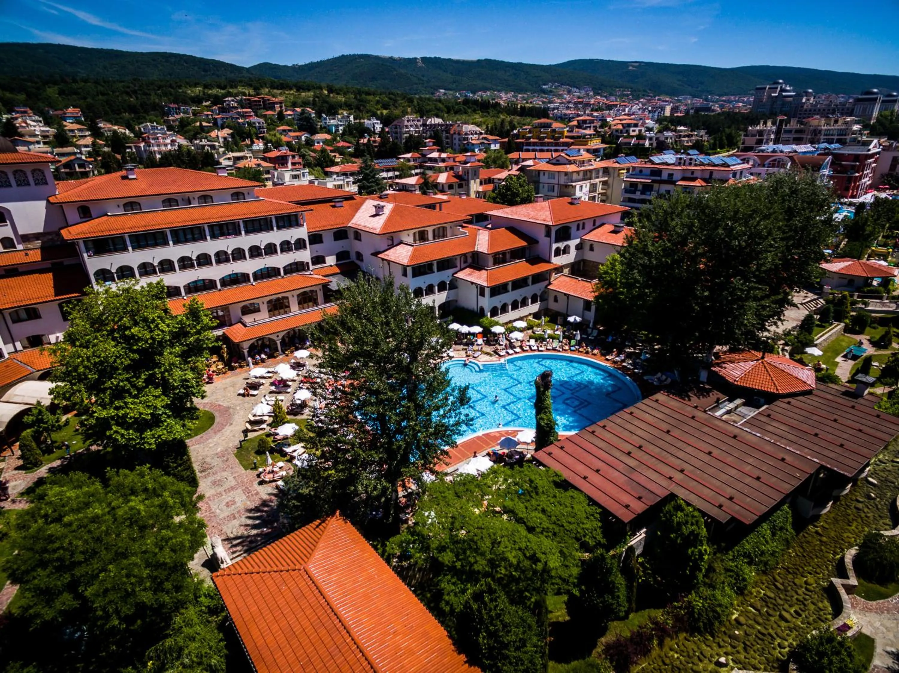 Bird's eye view in Helena Park - Ultra All Inclusive