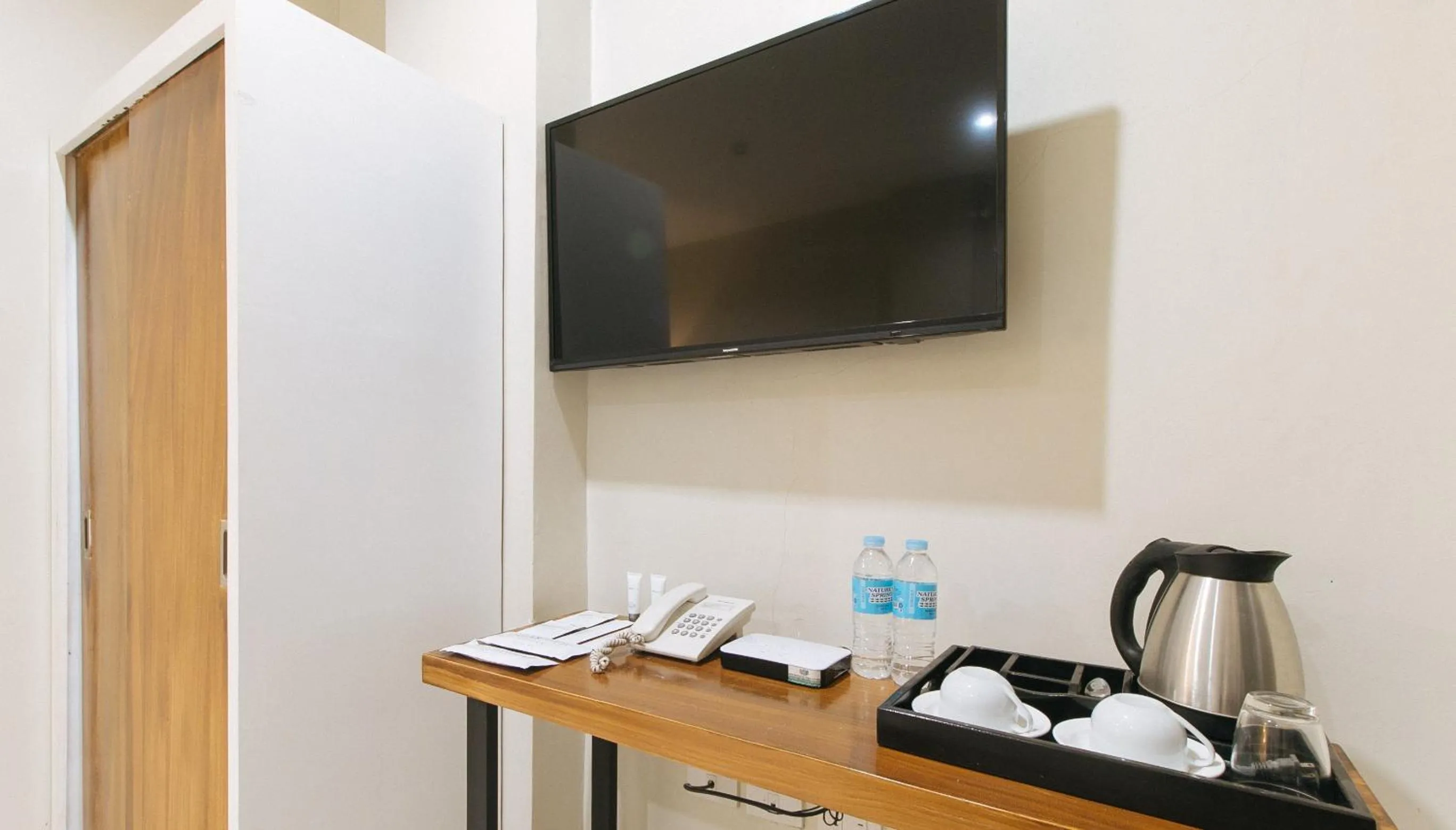 TV and multimedia in UrbanView at Lacson Street Bacolod City by RedDoorz