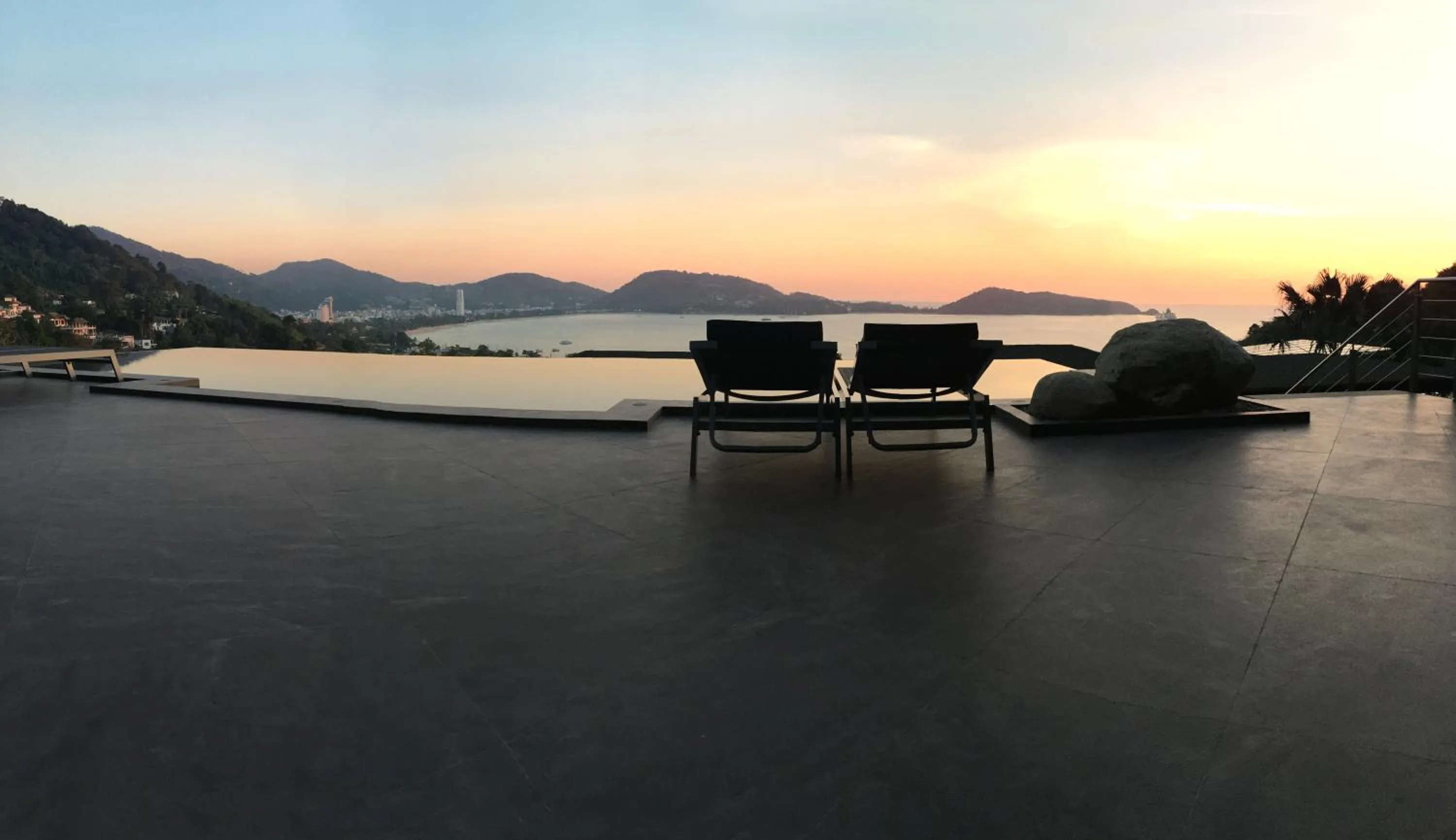 Swimming pool in Ocean Rock Kalim