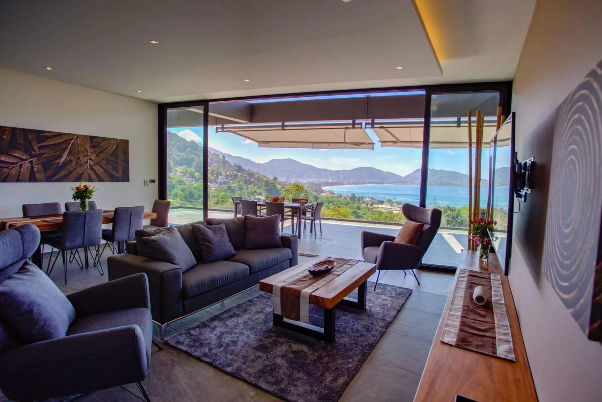 Living room in Ocean Rock Kalim