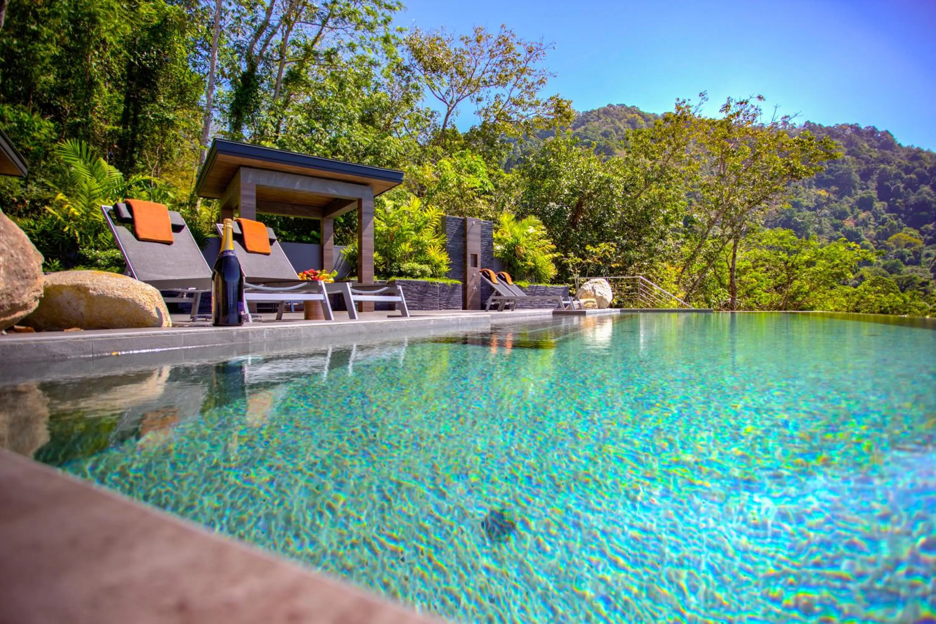Swimming pool in Ocean Rock Kalim