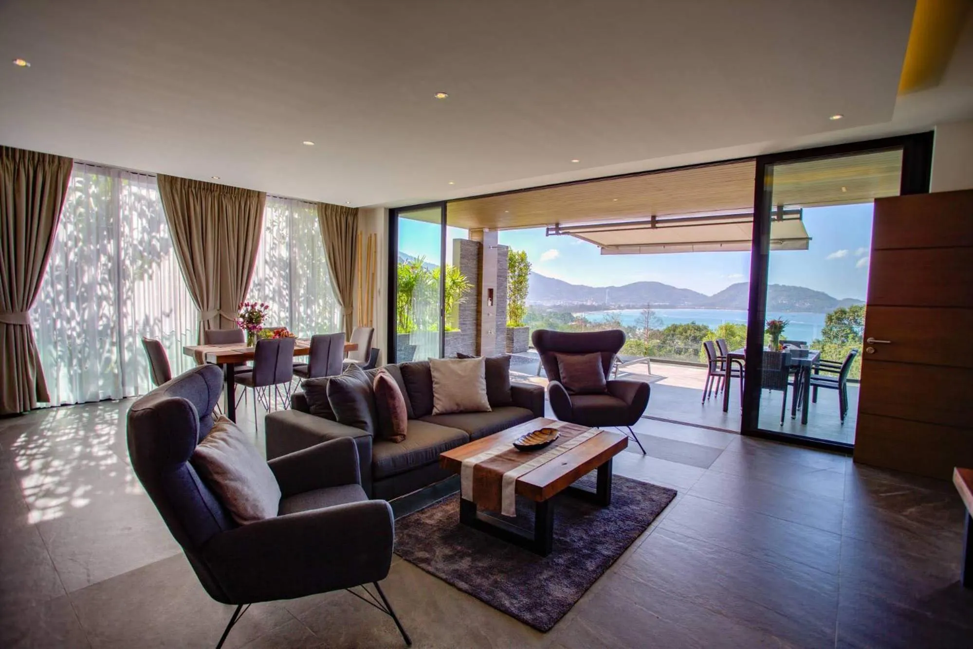 Living room in Ocean Rock Kalim