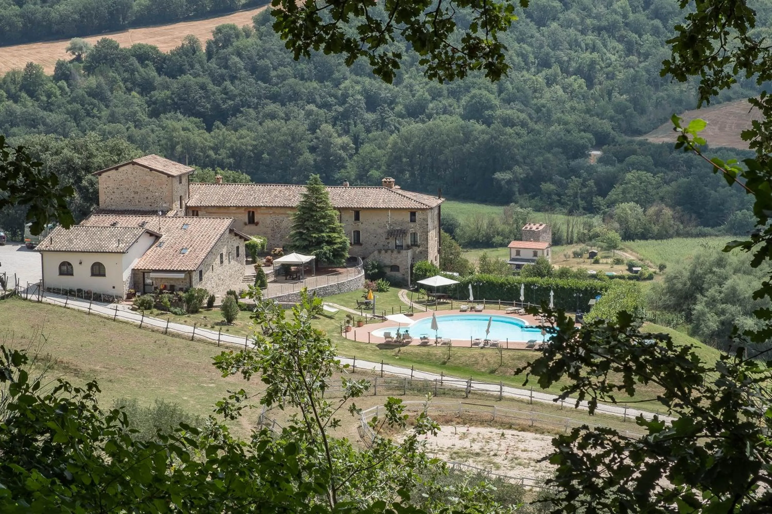 Bird's eye view in Agriturismo Goccia di Luna