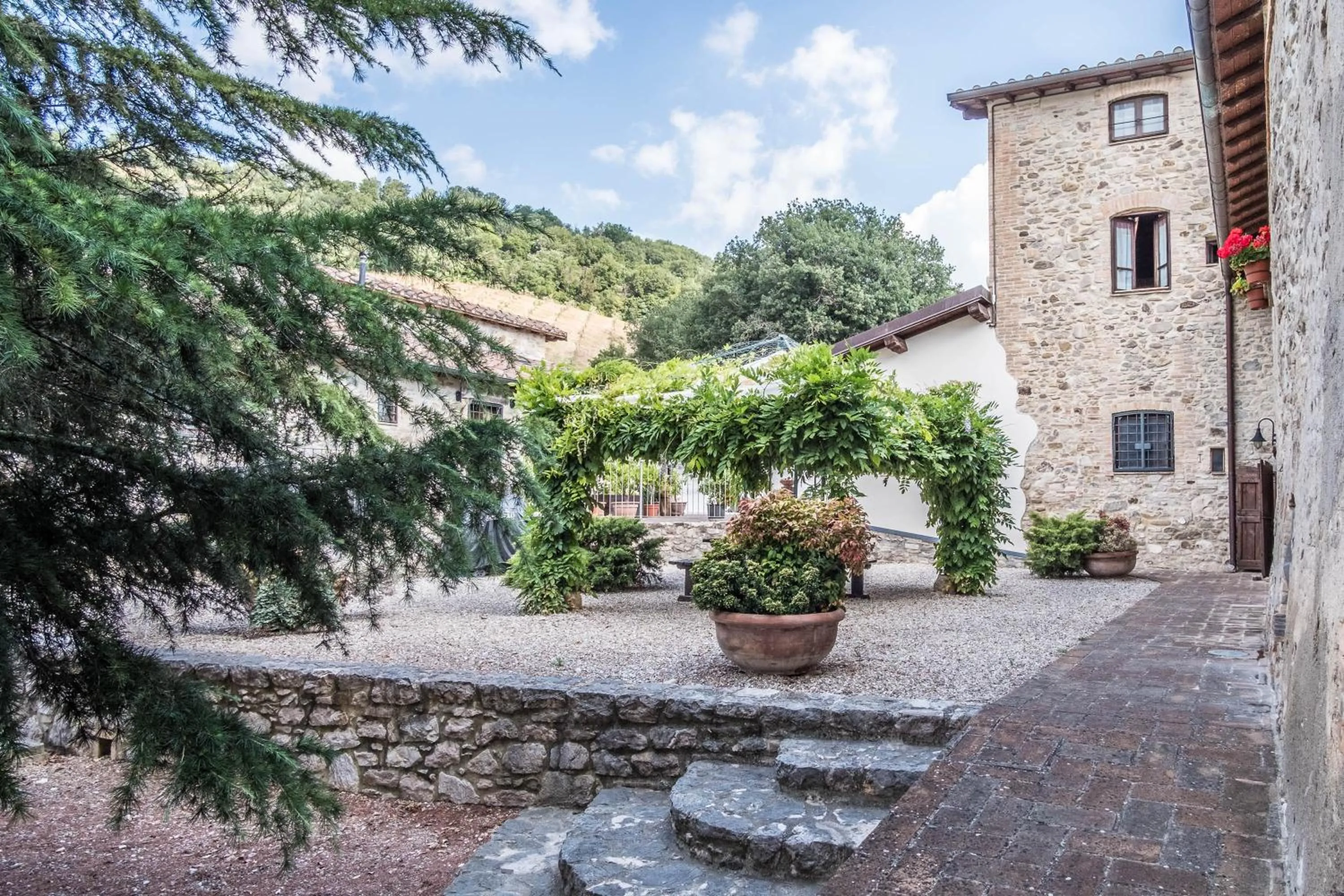 Garden in Agriturismo Goccia di Luna