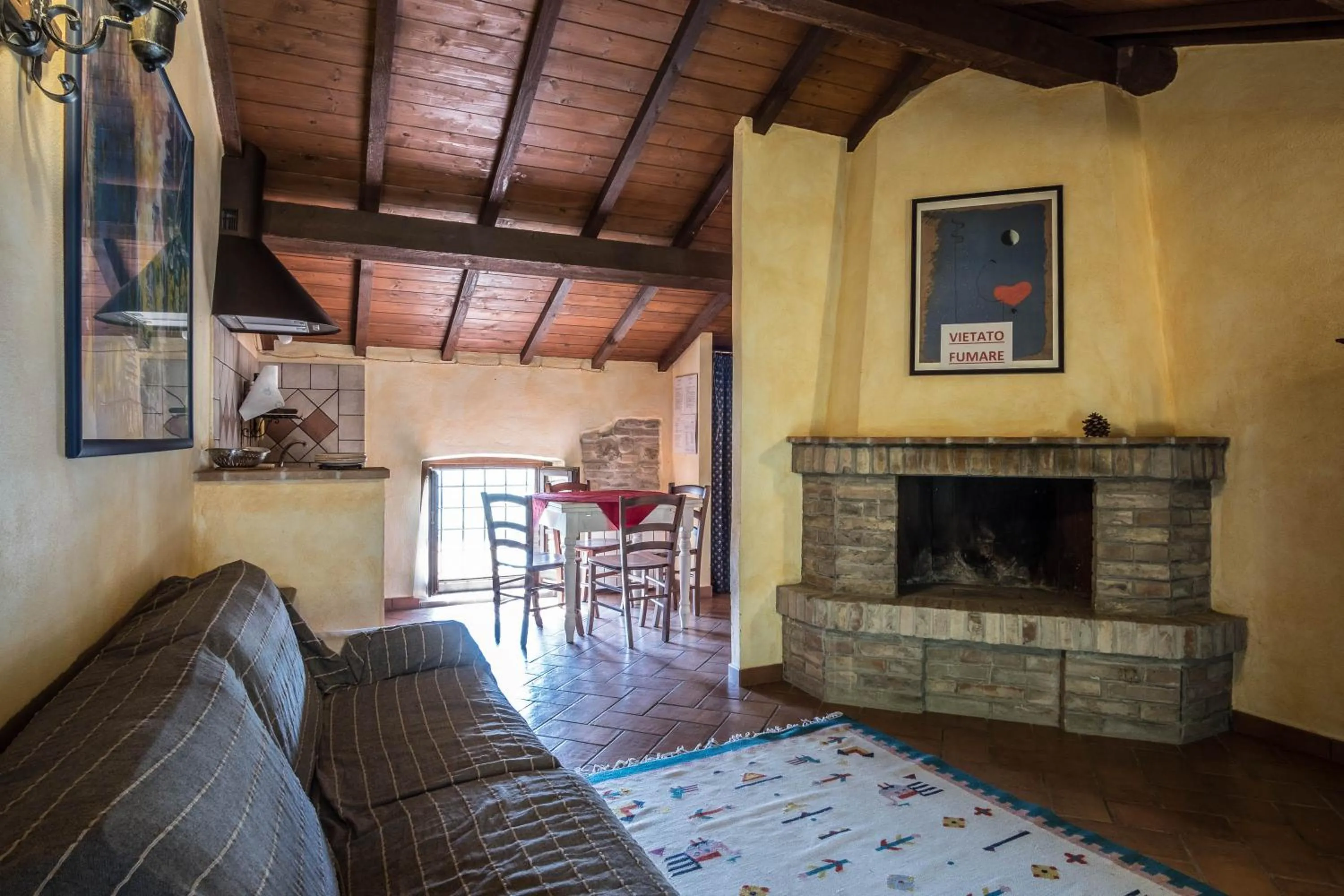 Seating area in Agriturismo Goccia di Luna