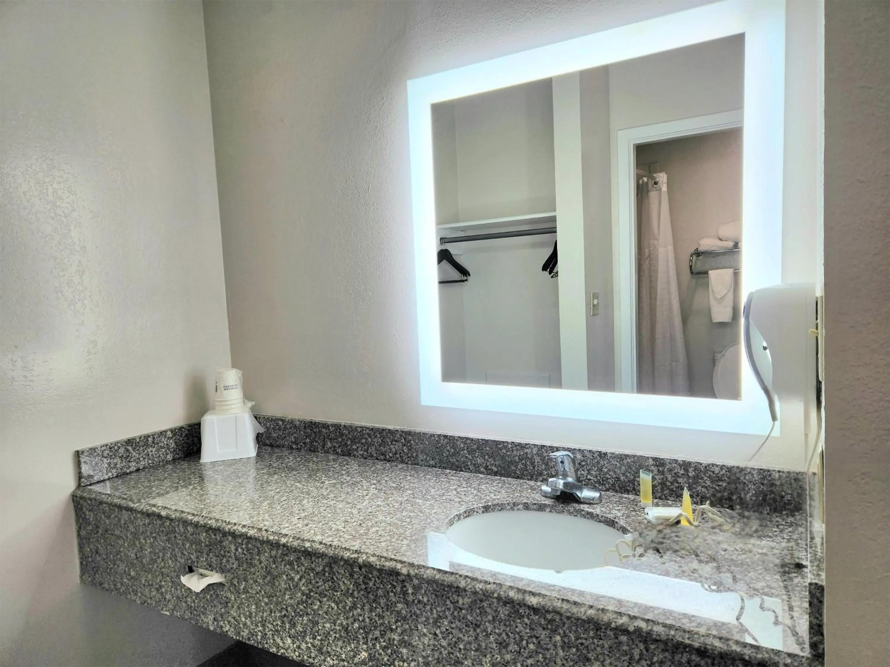 Bathroom in Days Inn by Wyndham San Marcos