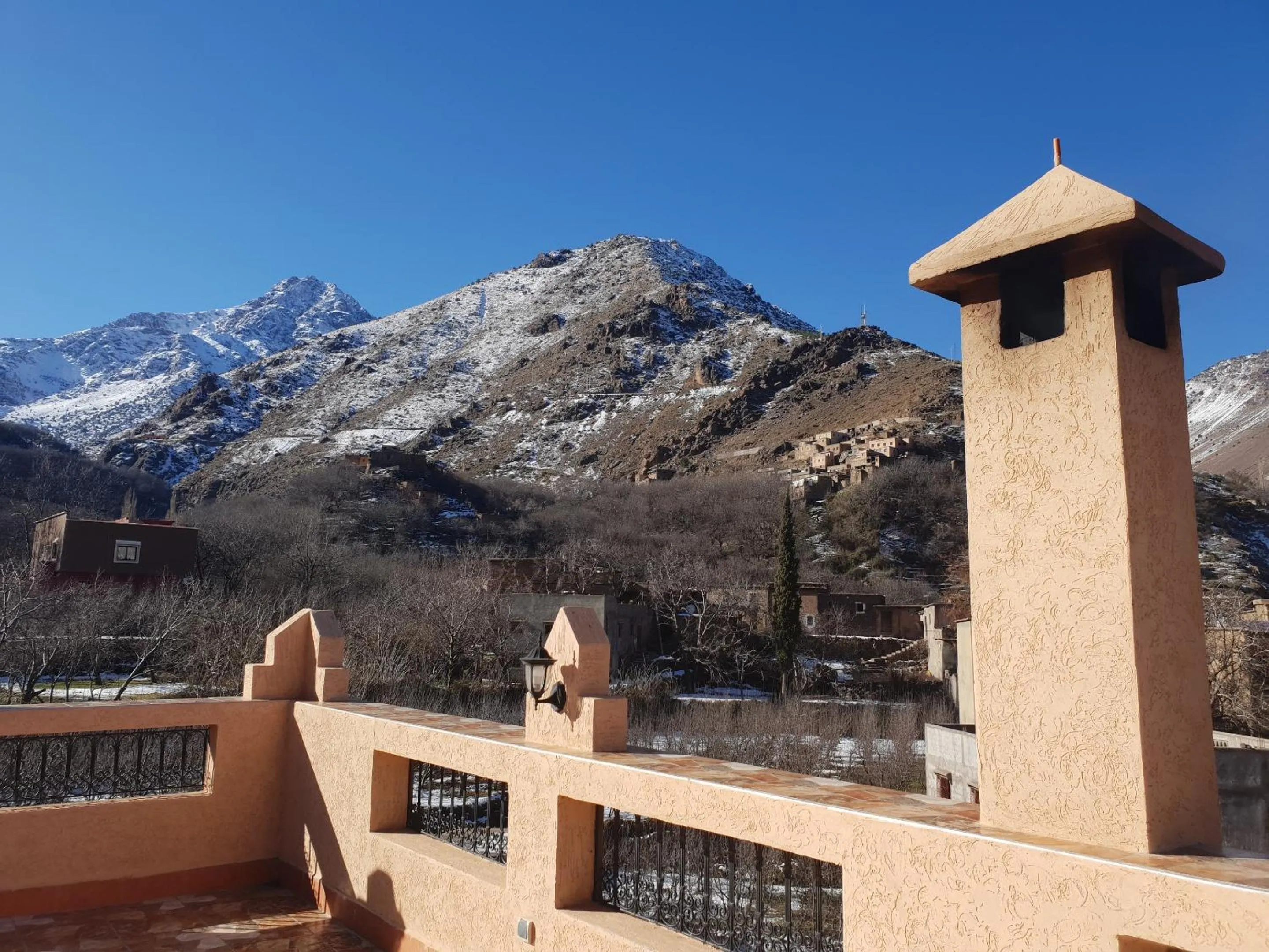 Mountain view in Dar Assarou - Toubkal National Park Lodge