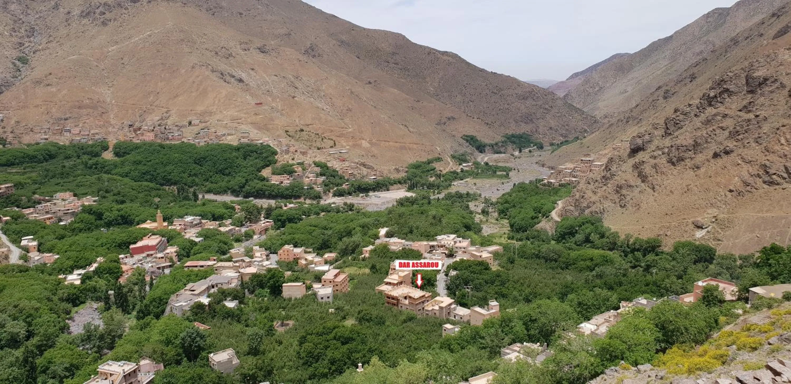 Mountain view in Dar Assarou - Toubkal National Park Lodge