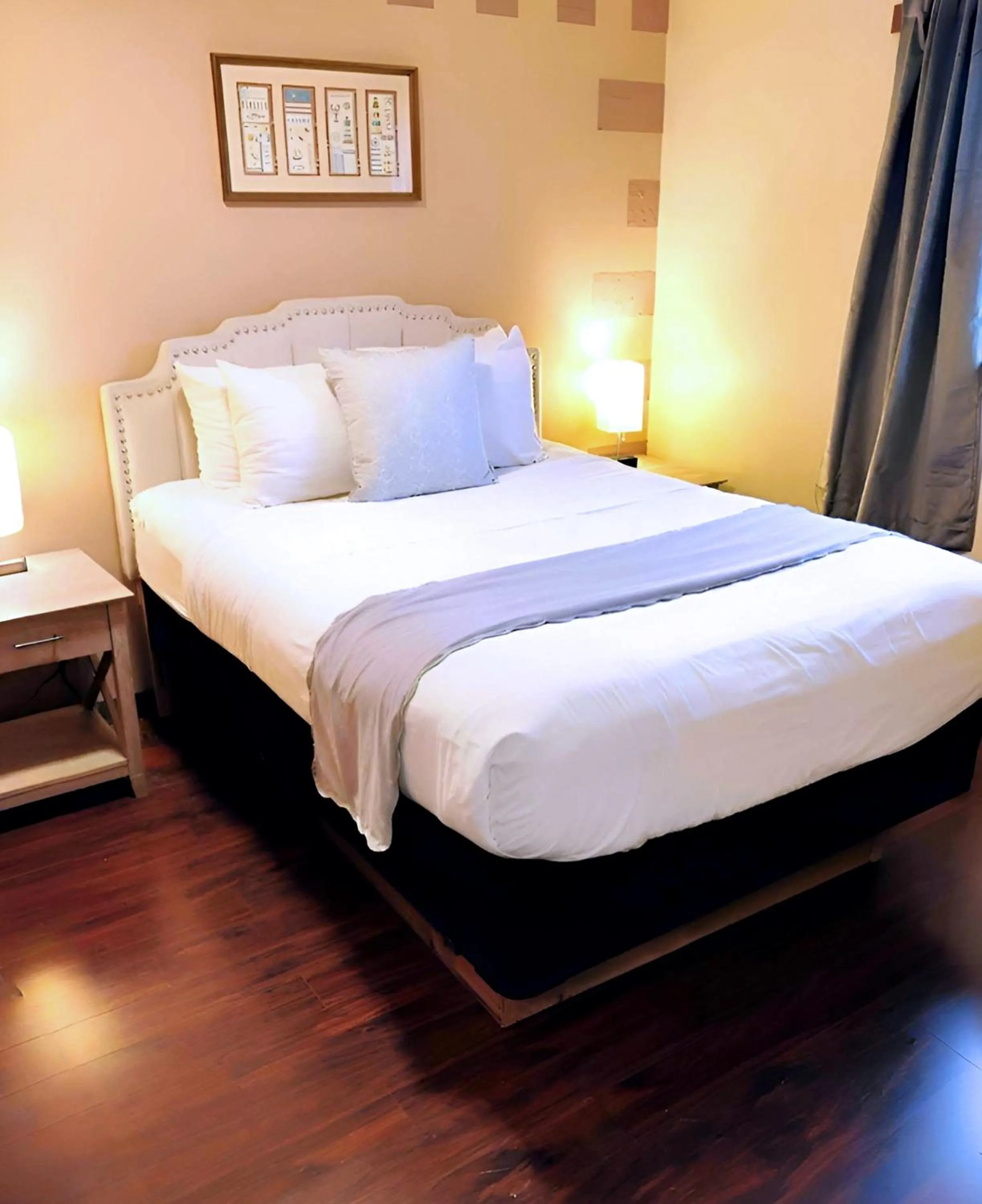 Bed in Wanderlust Inn