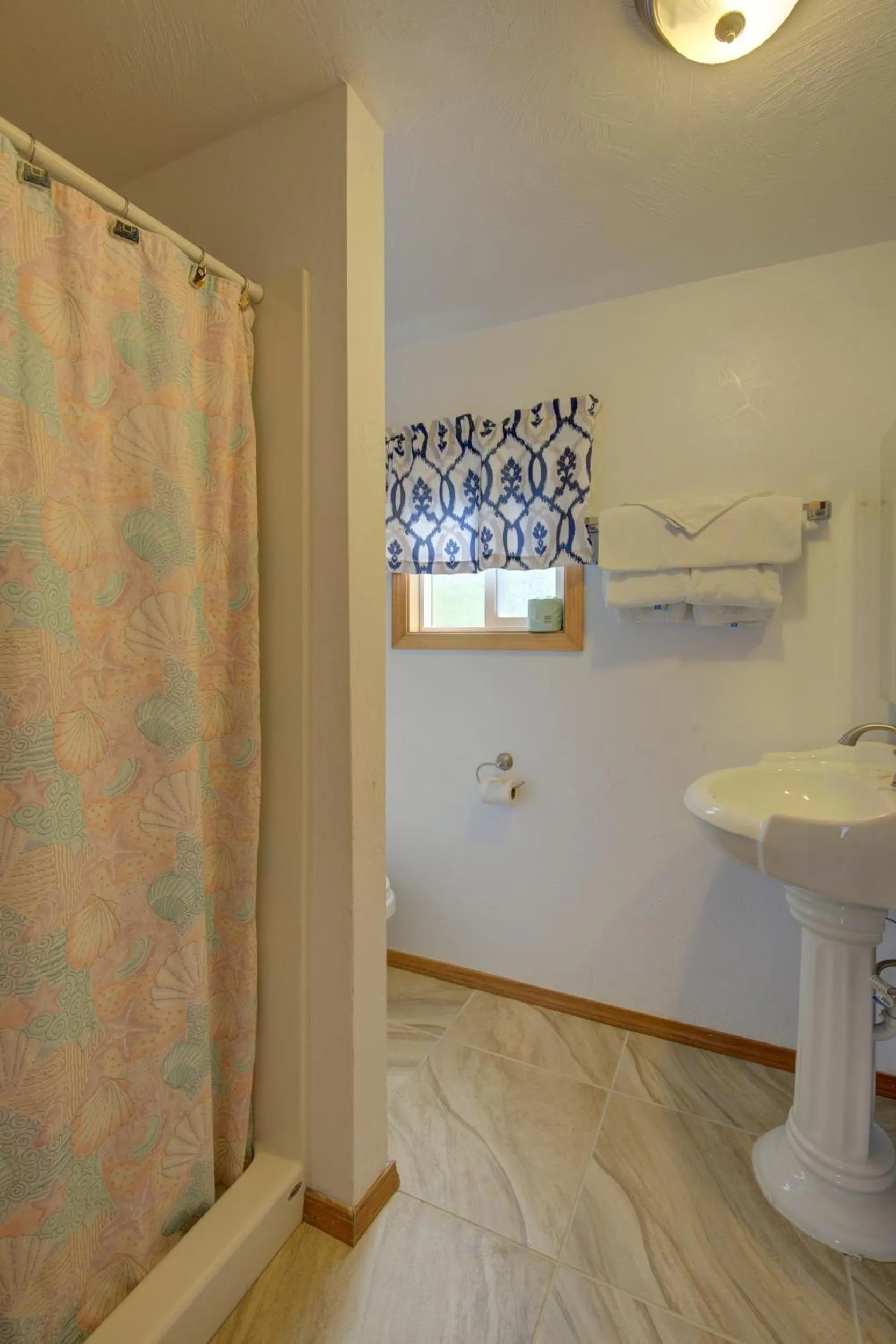 Bathroom in Westerly Motel