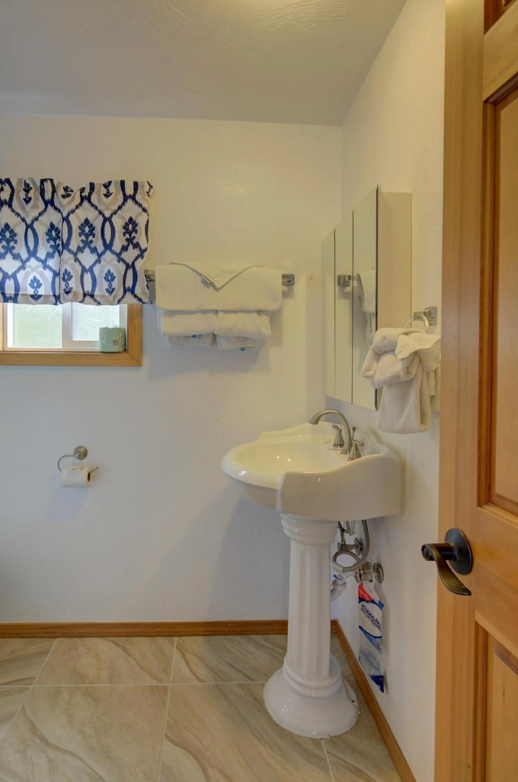 Bathroom in Westerly Motel
