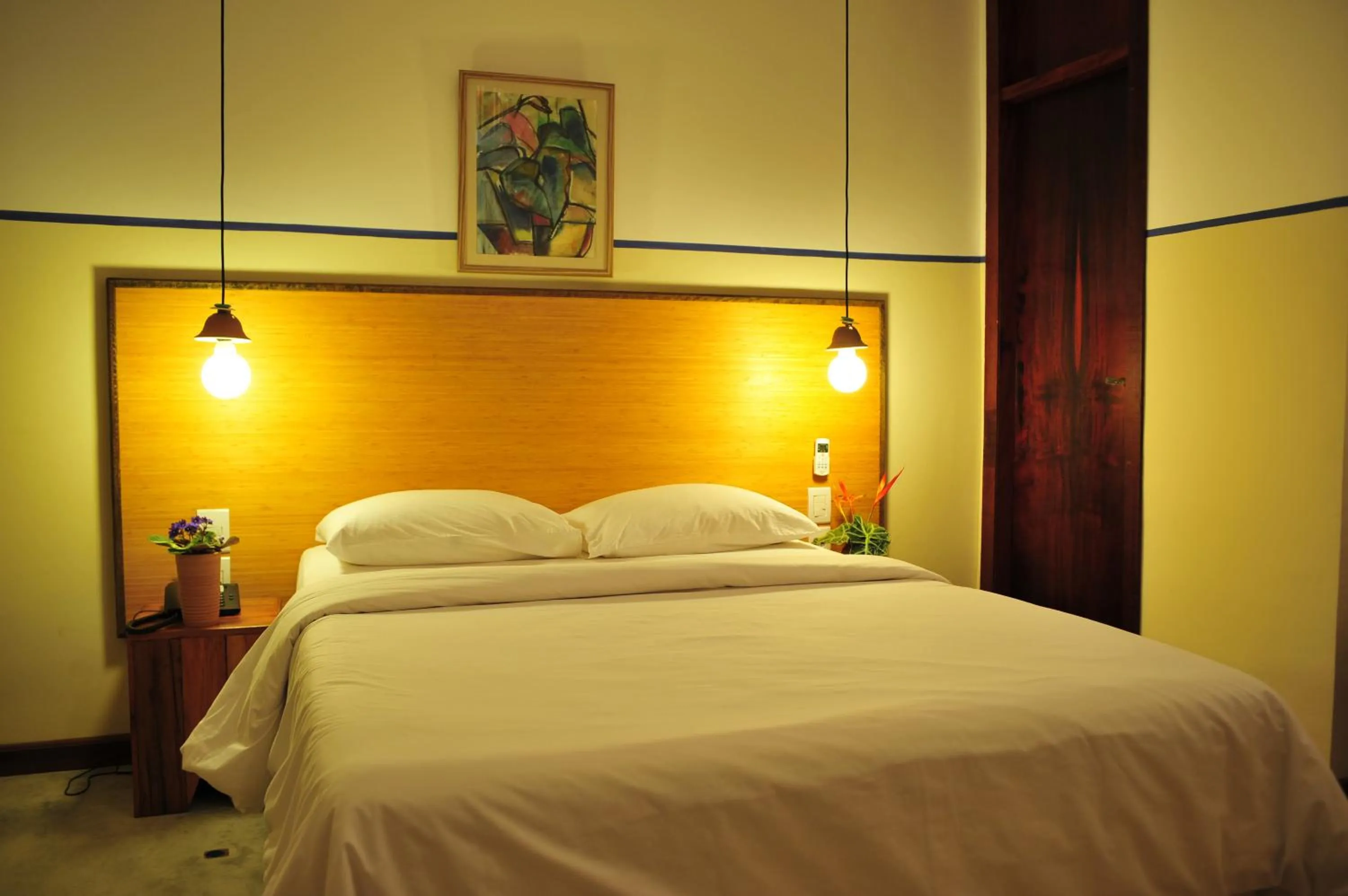 Bed in Pousada da Sesmaria