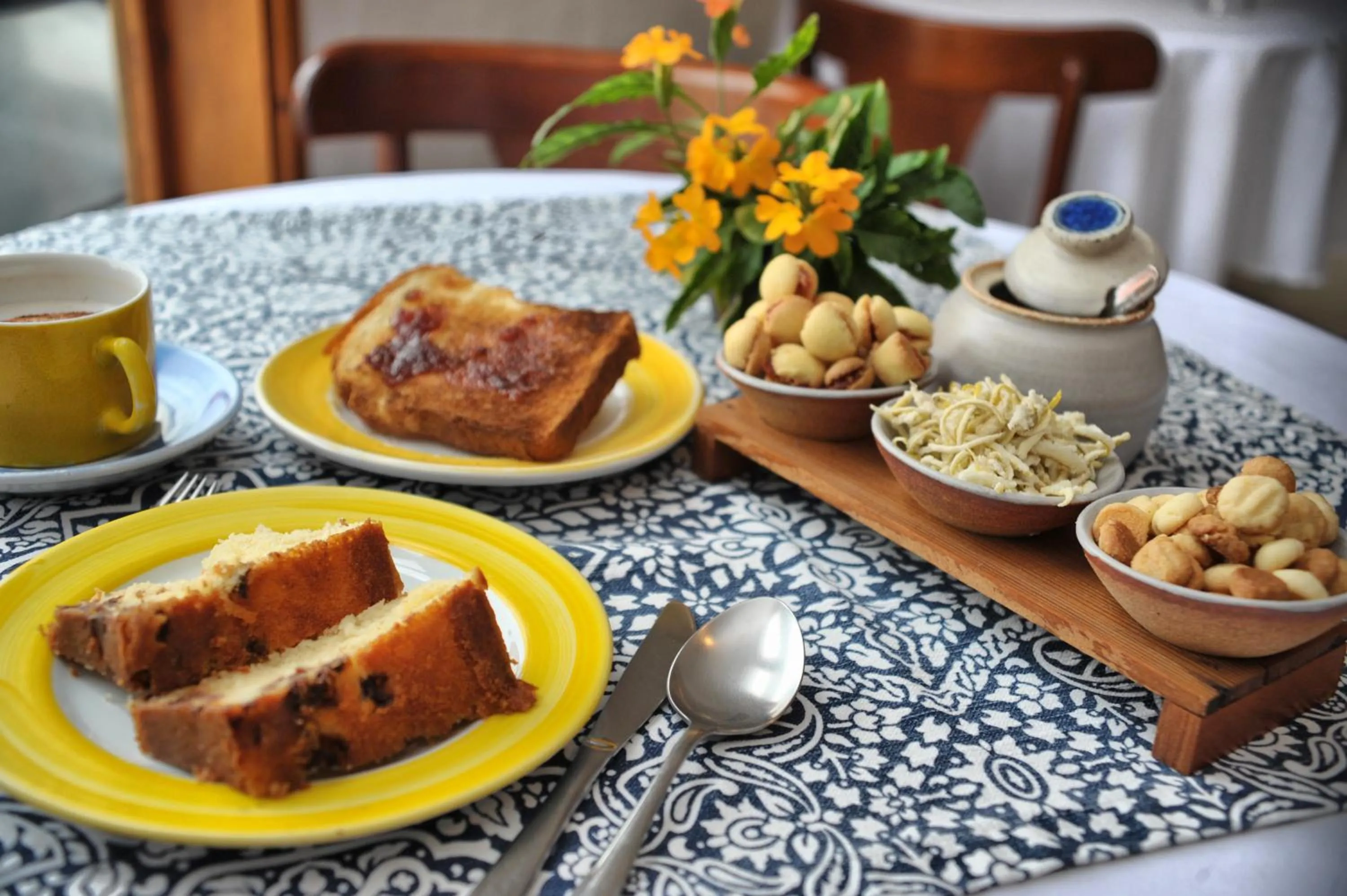 Buffet breakfast in Pousada da Sesmaria