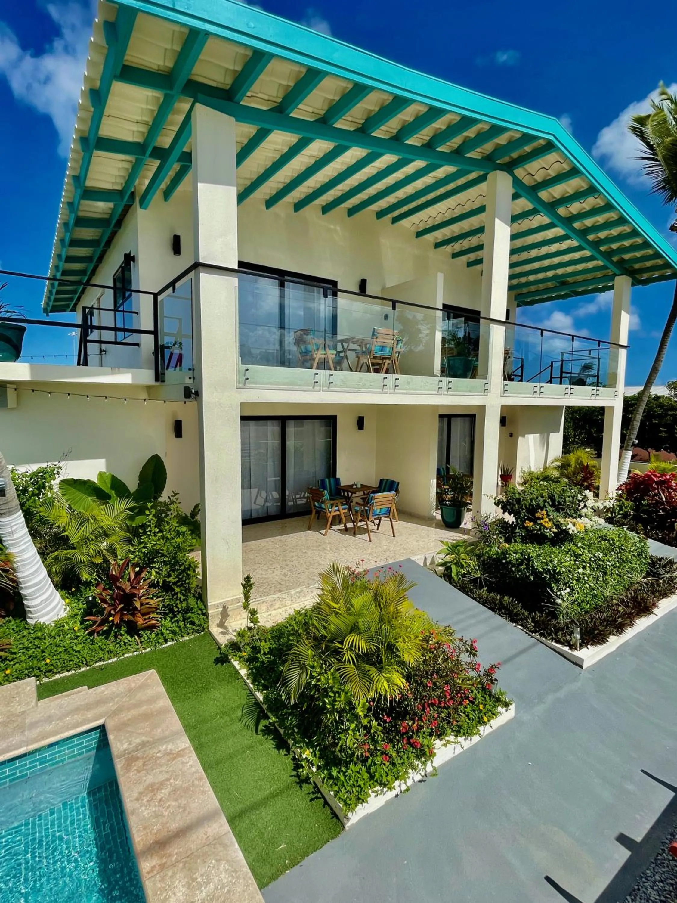 Patio in Vistalmar Ocean Suites