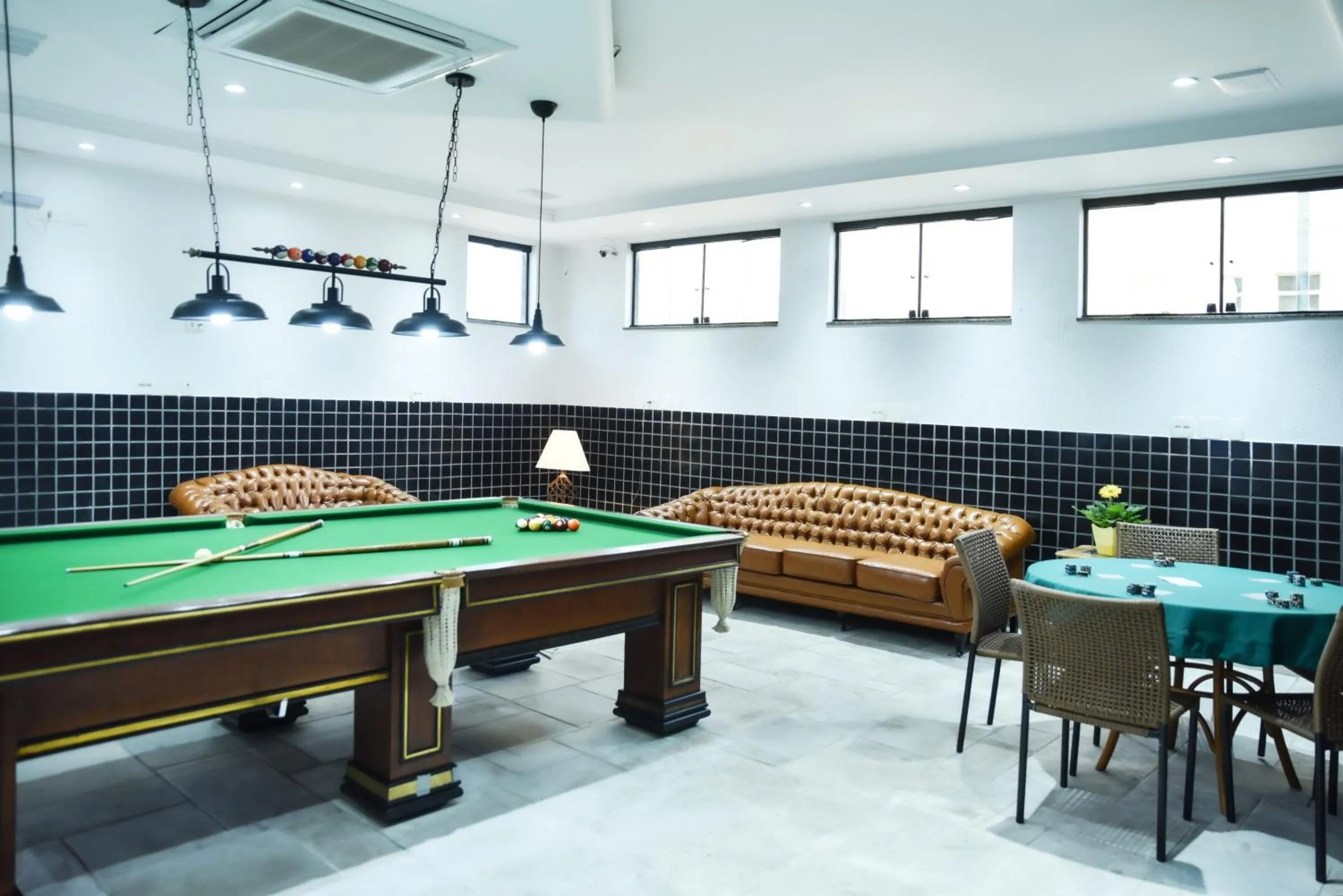 Game Room in Plaza Inn Small Town Flat