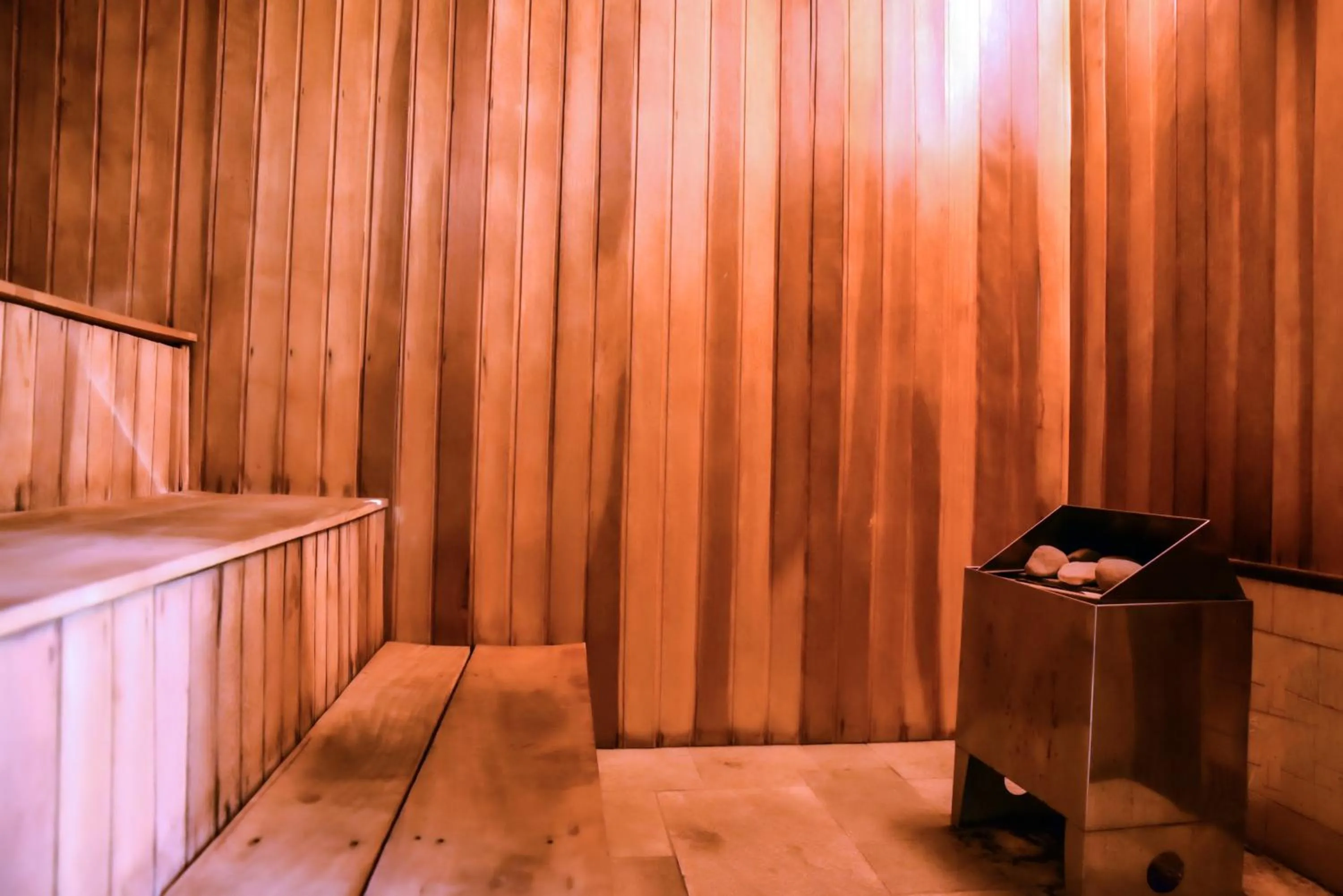 Sauna in Plaza Inn Small Town Flat