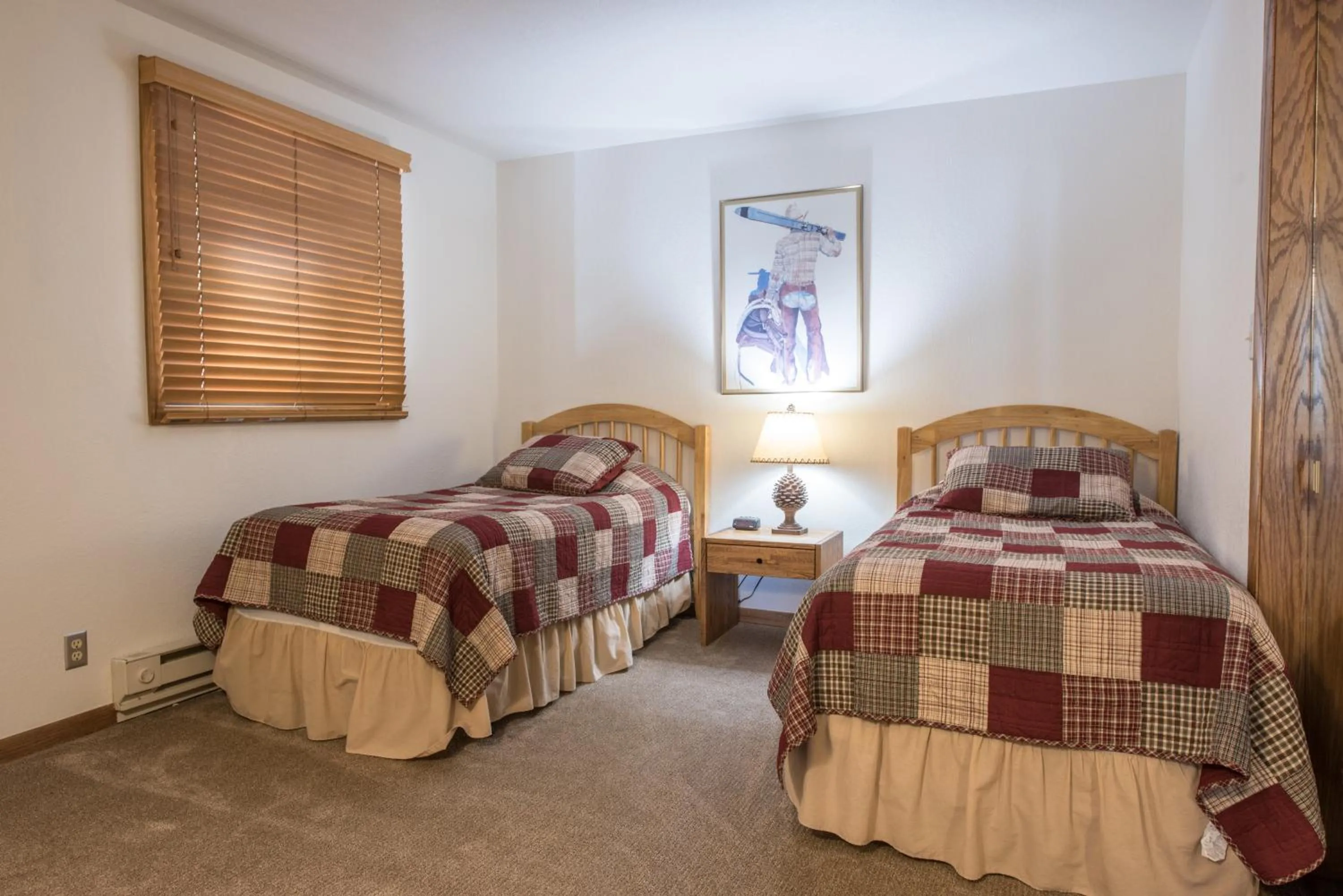 Bed in The Plaza Condominiums by Crested Butte Mountain Resort