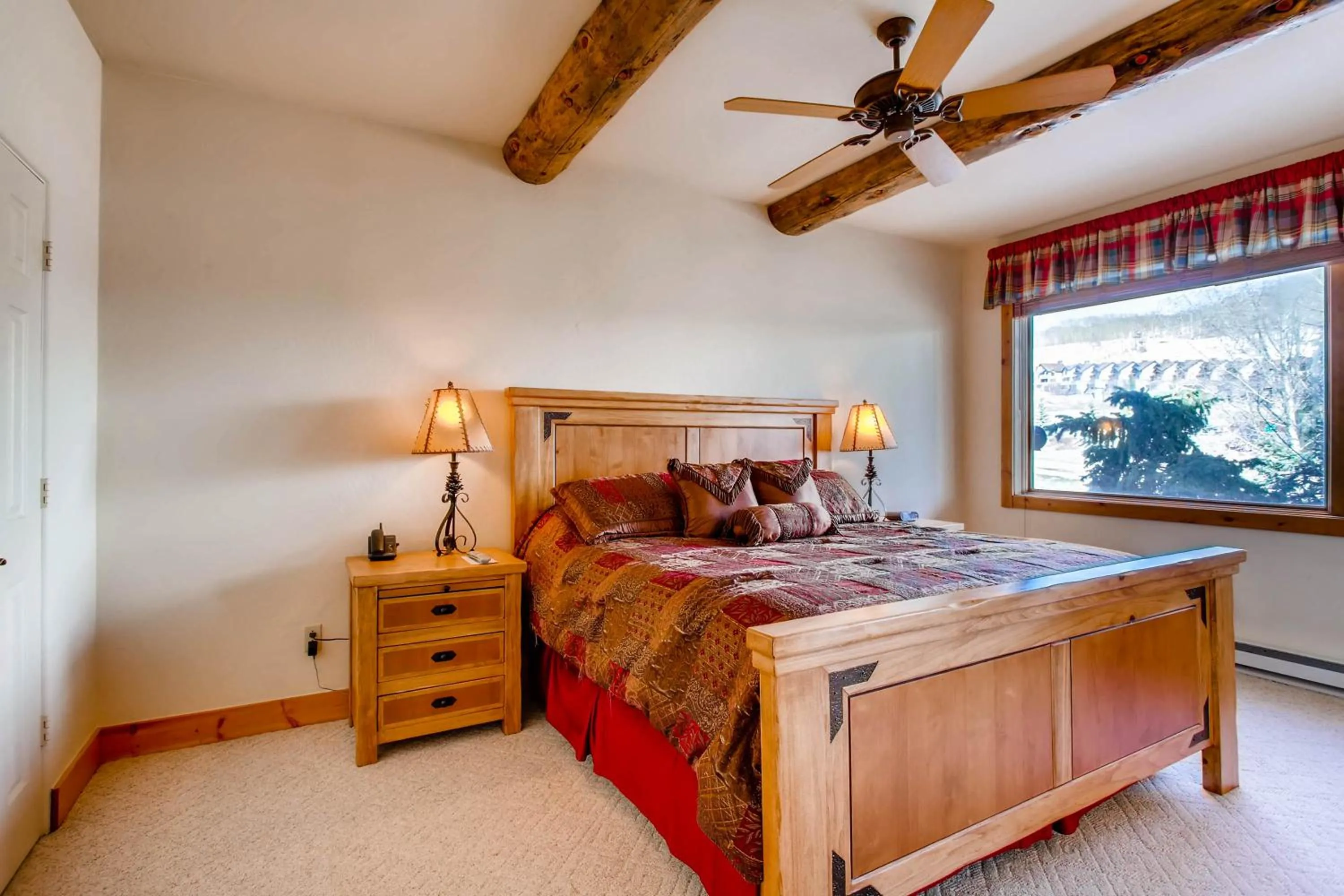 Bed in The Plaza Condominiums by Crested Butte Mountain Resort