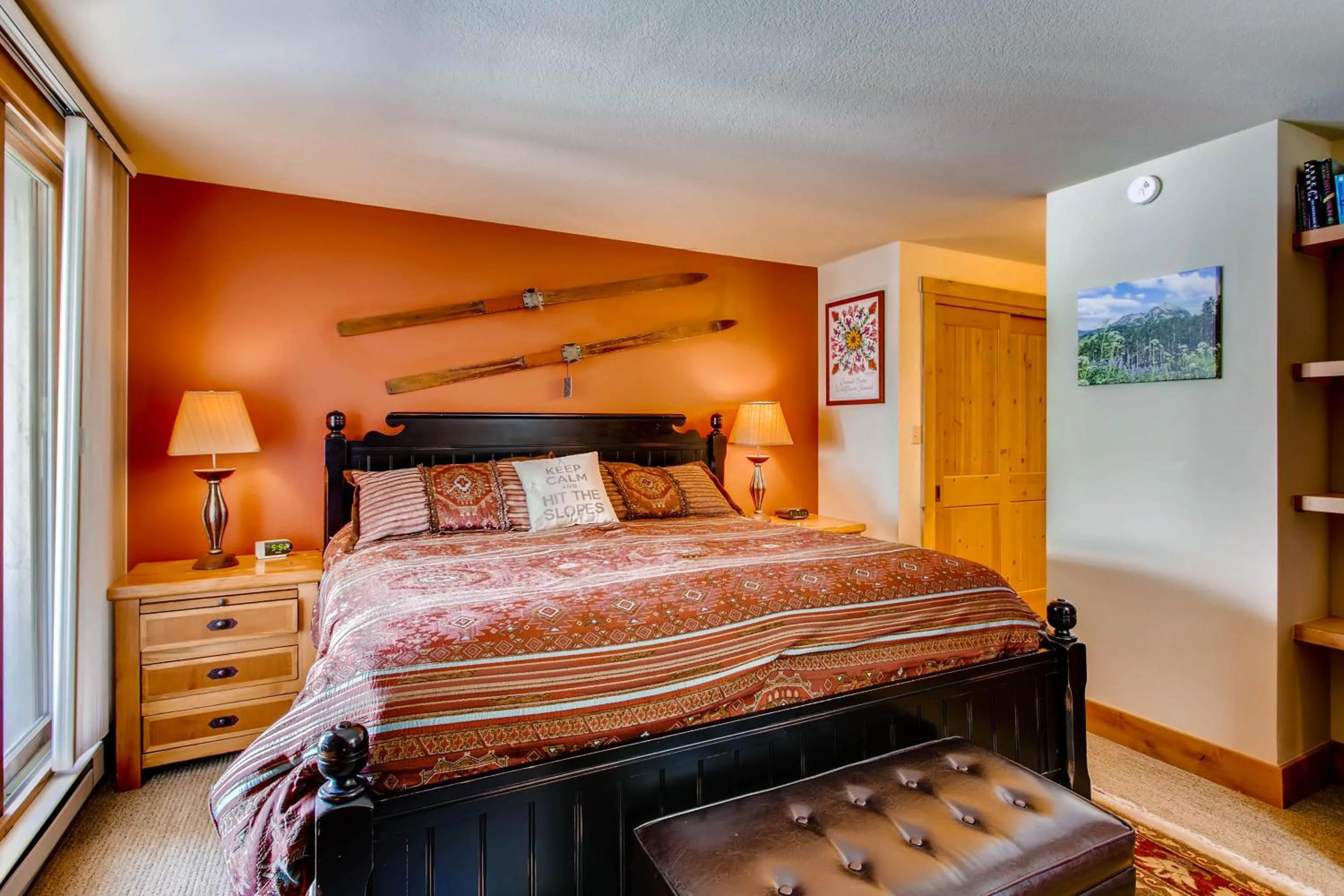 Bed in The Plaza Condominiums by Crested Butte Mountain Resort