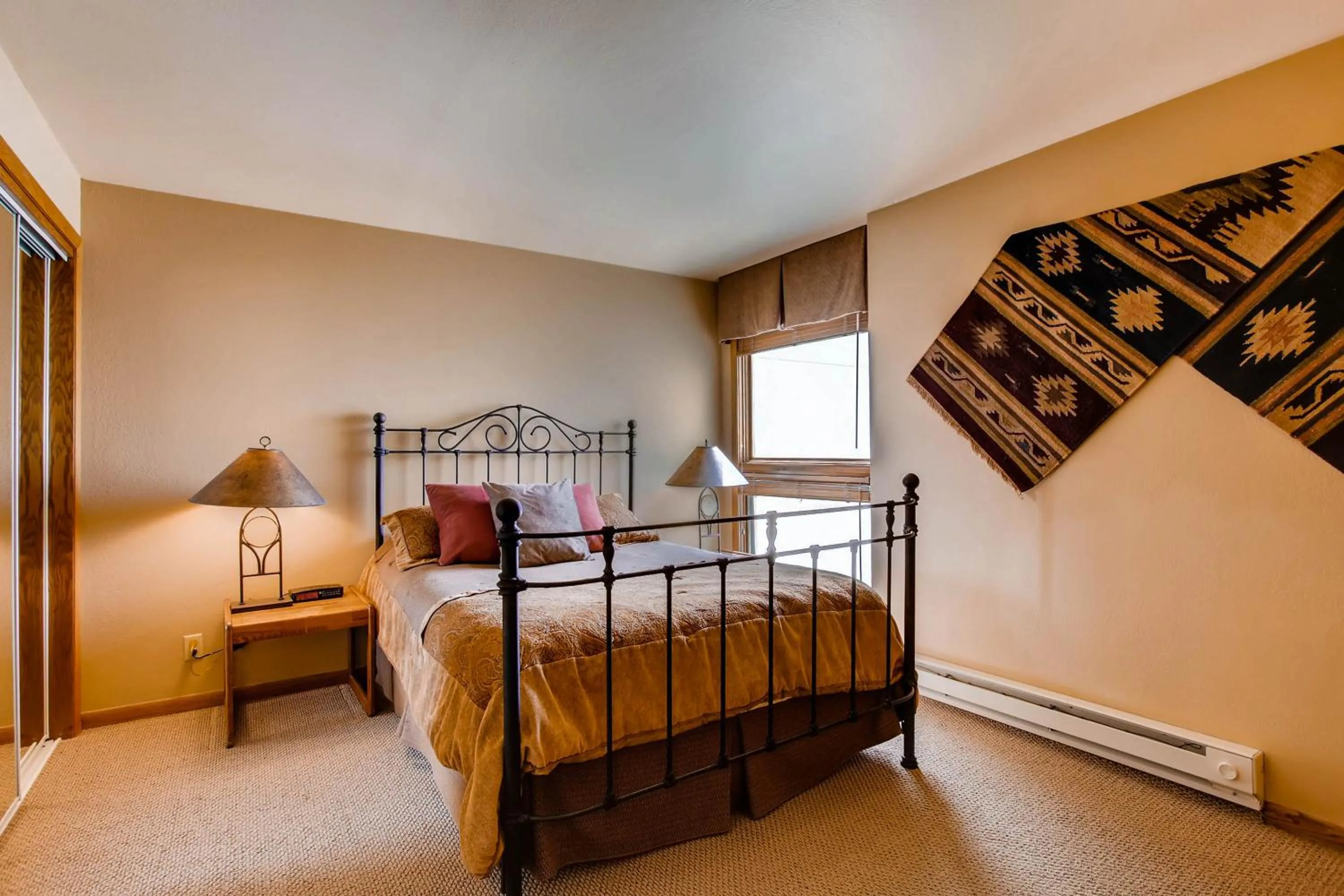 Bed in The Plaza Condominiums by Crested Butte Mountain Resort