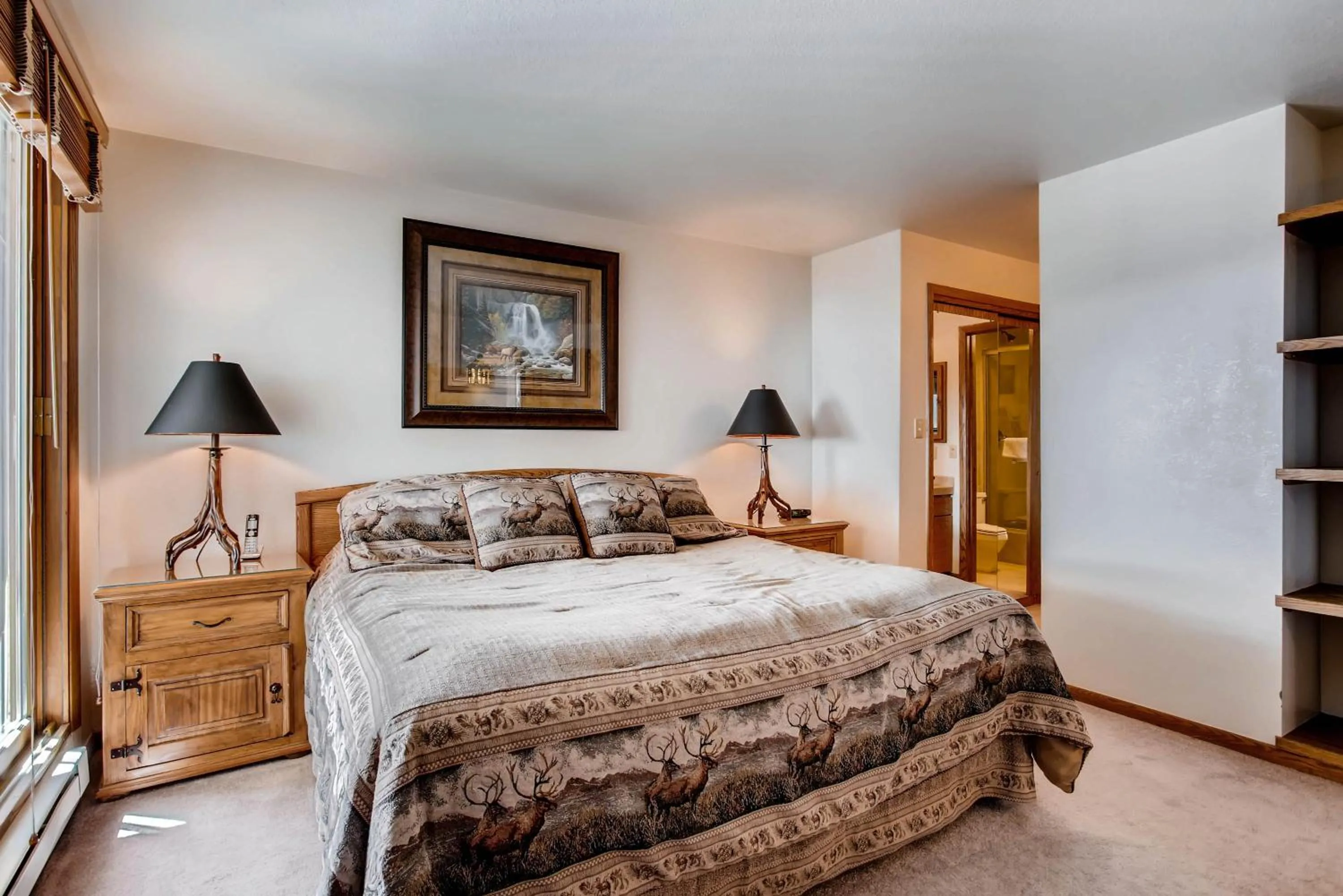 Bed in The Plaza Condominiums by Crested Butte Mountain Resort