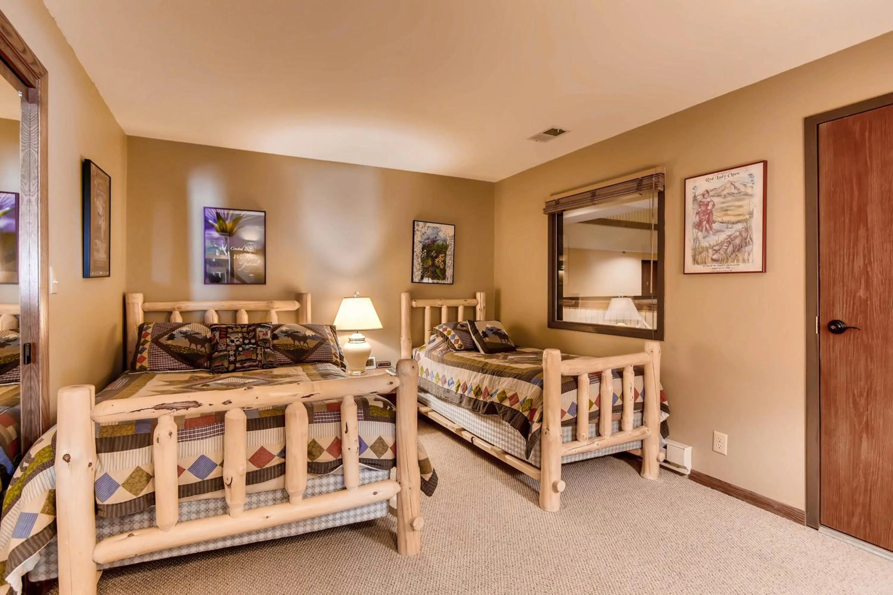 Bed in The Plaza Condominiums by Crested Butte Mountain Resort