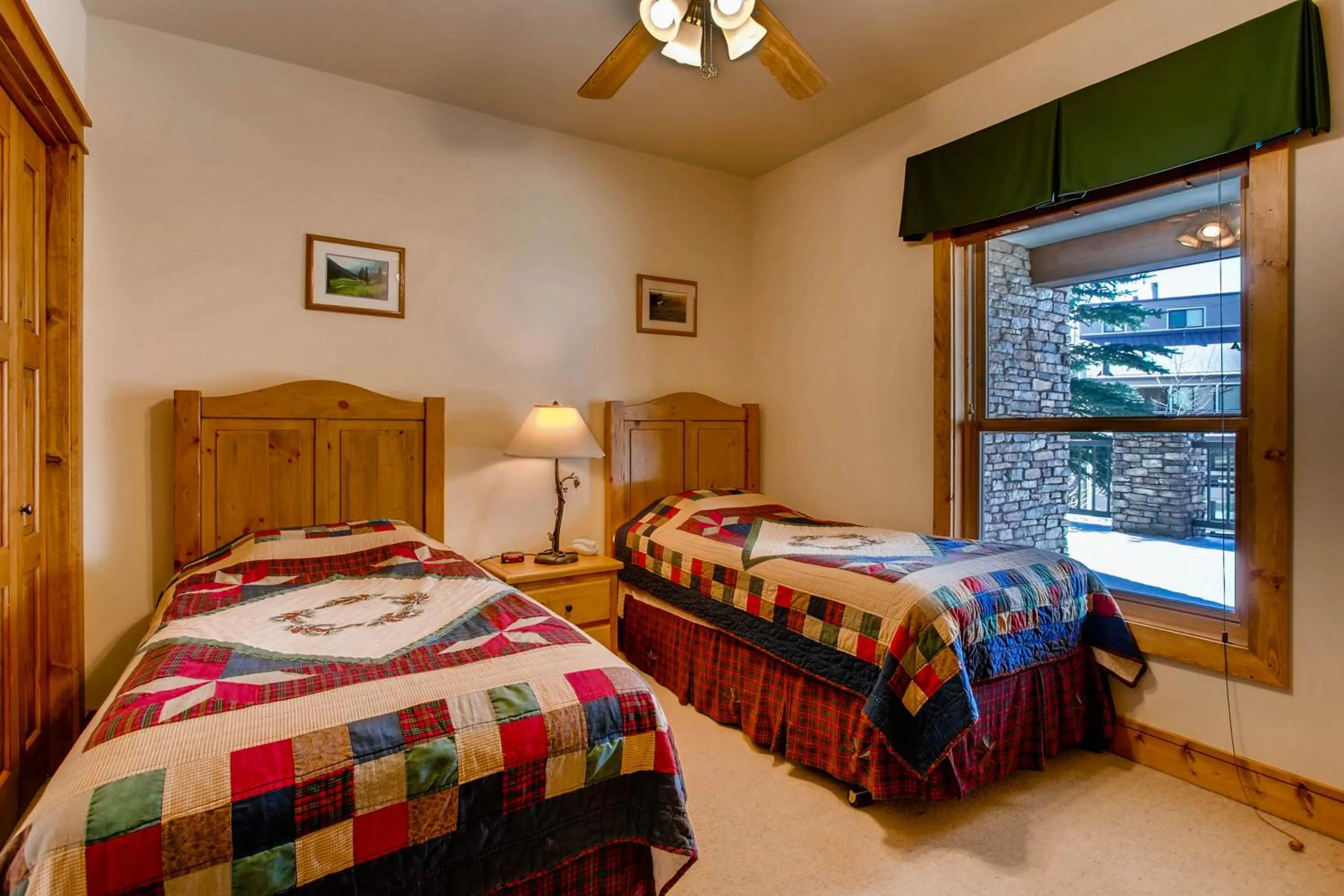 Bed in The Plaza Condominiums by Crested Butte Mountain Resort
