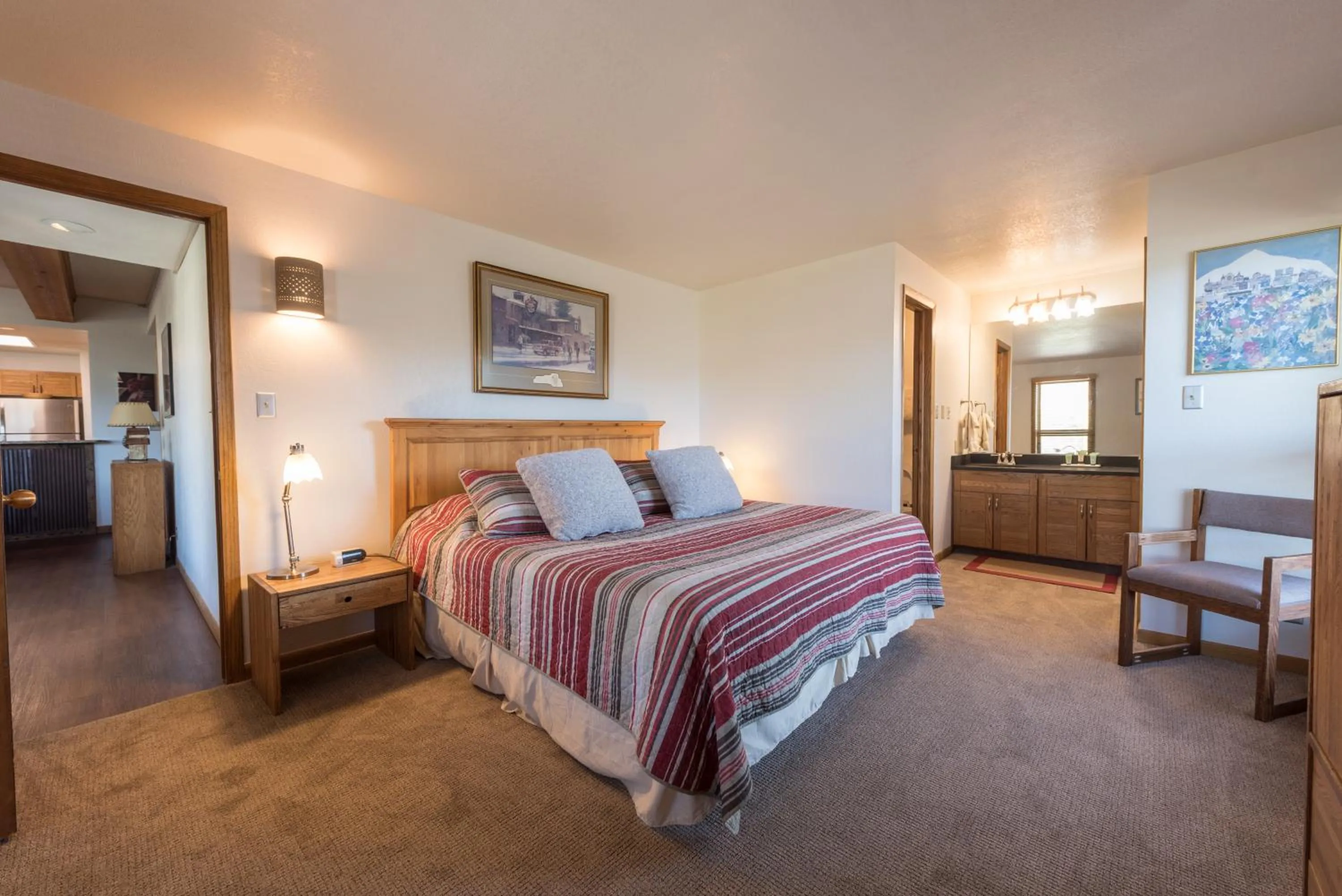 Bed in The Plaza Condominiums by Crested Butte Mountain Resort