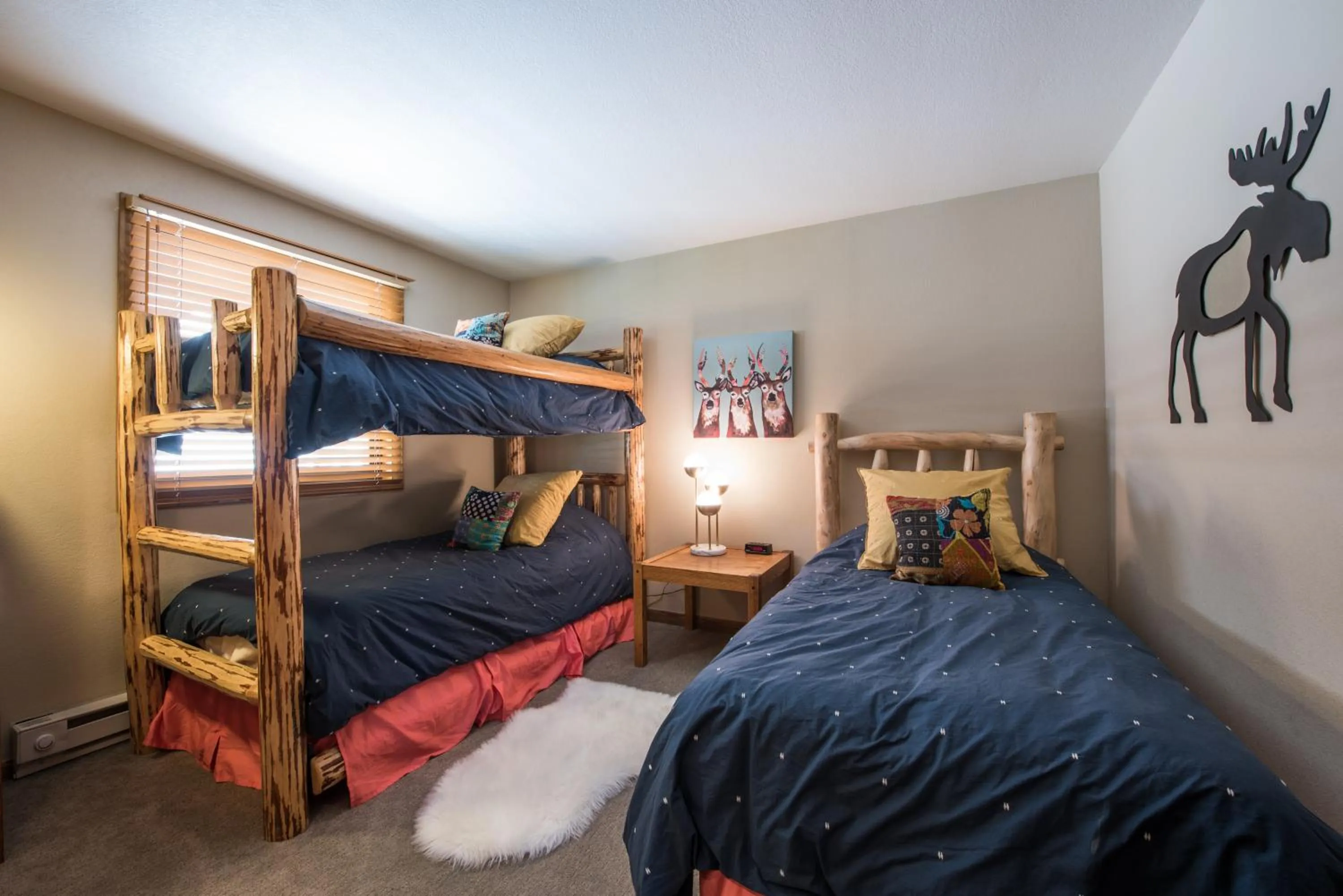 Bed in The Plaza Condominiums by Crested Butte Mountain Resort
