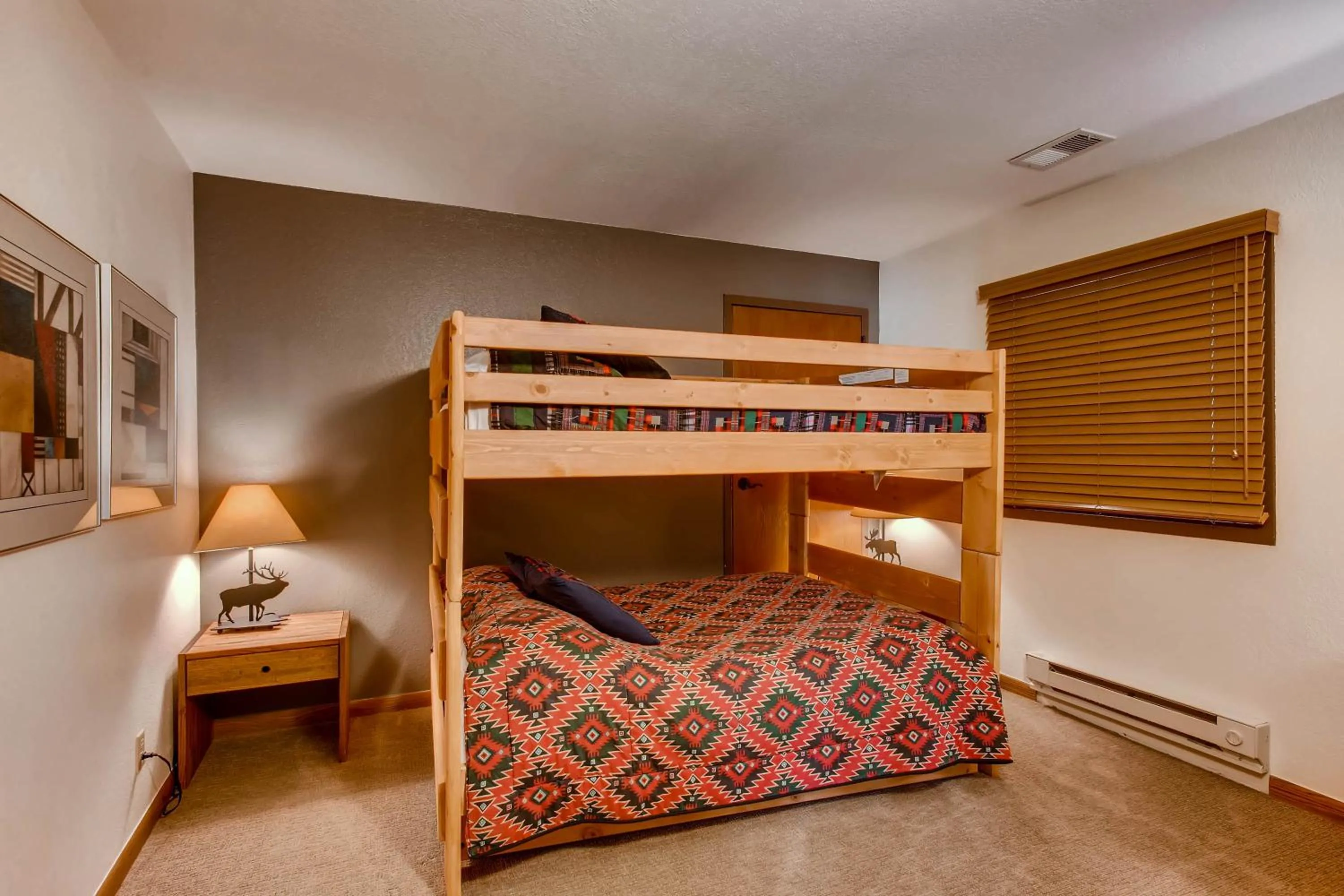 Bed in The Plaza Condominiums by Crested Butte Mountain Resort