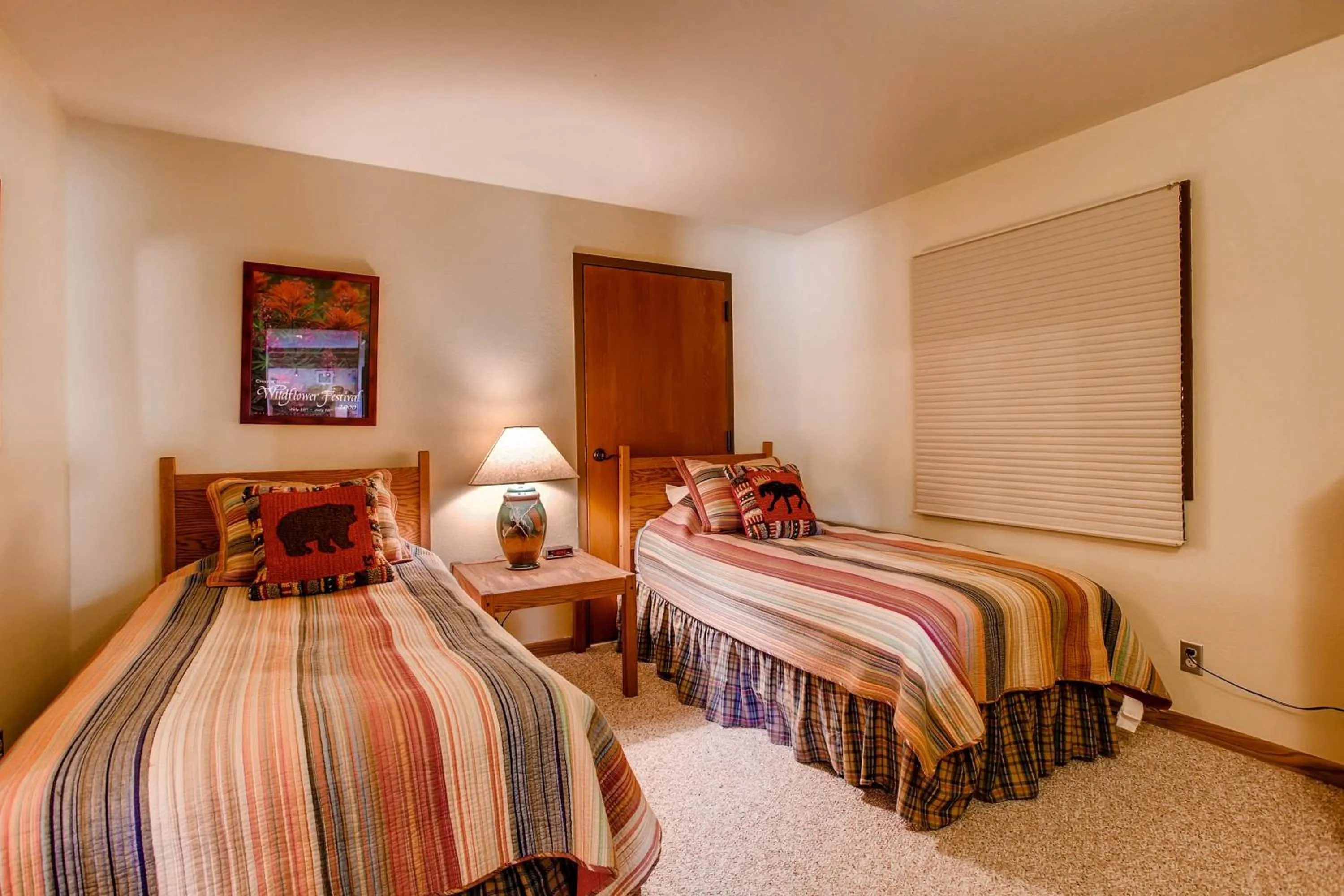Bed in The Plaza Condominiums by Crested Butte Mountain Resort