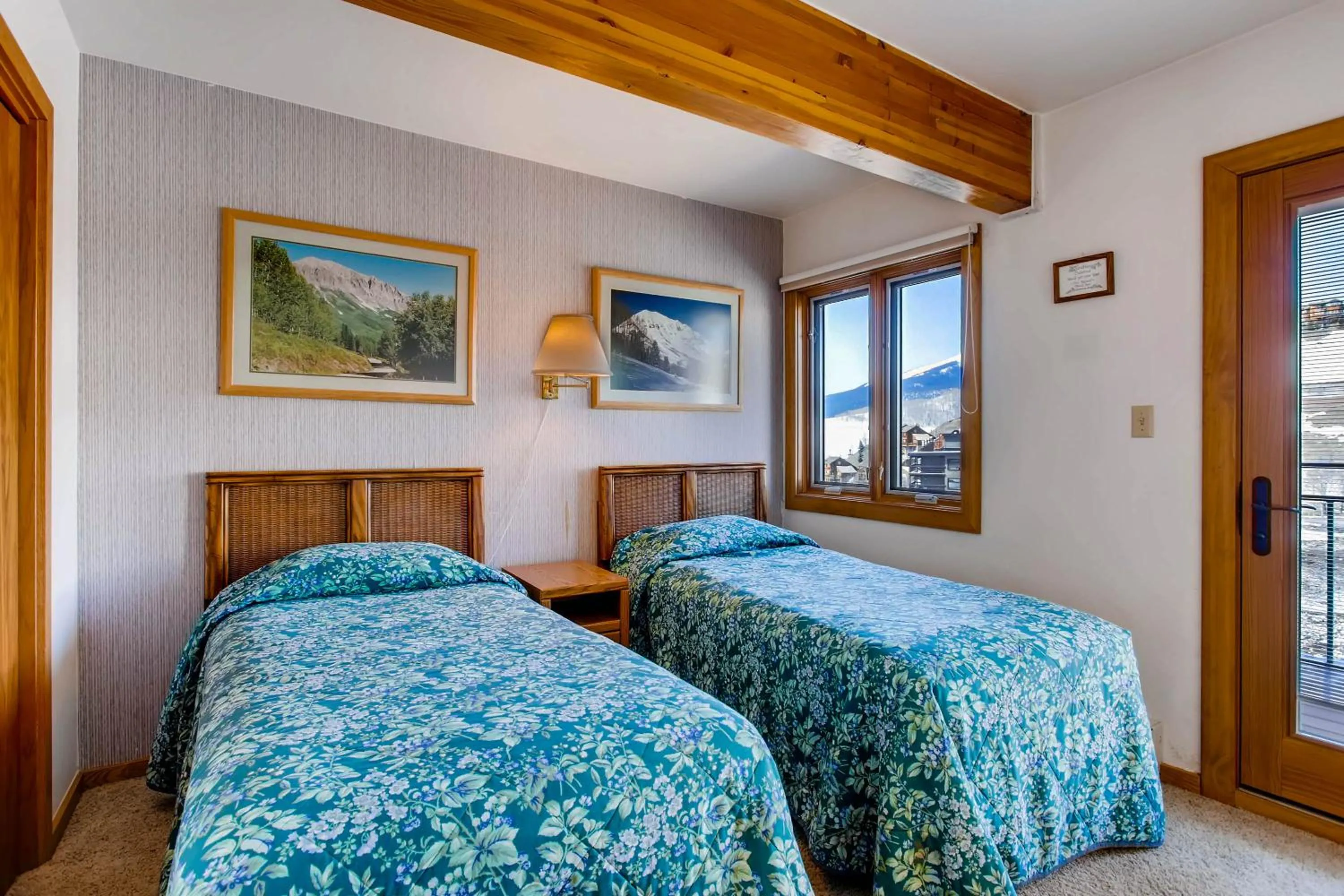 Bed in The Plaza Condominiums by Crested Butte Mountain Resort