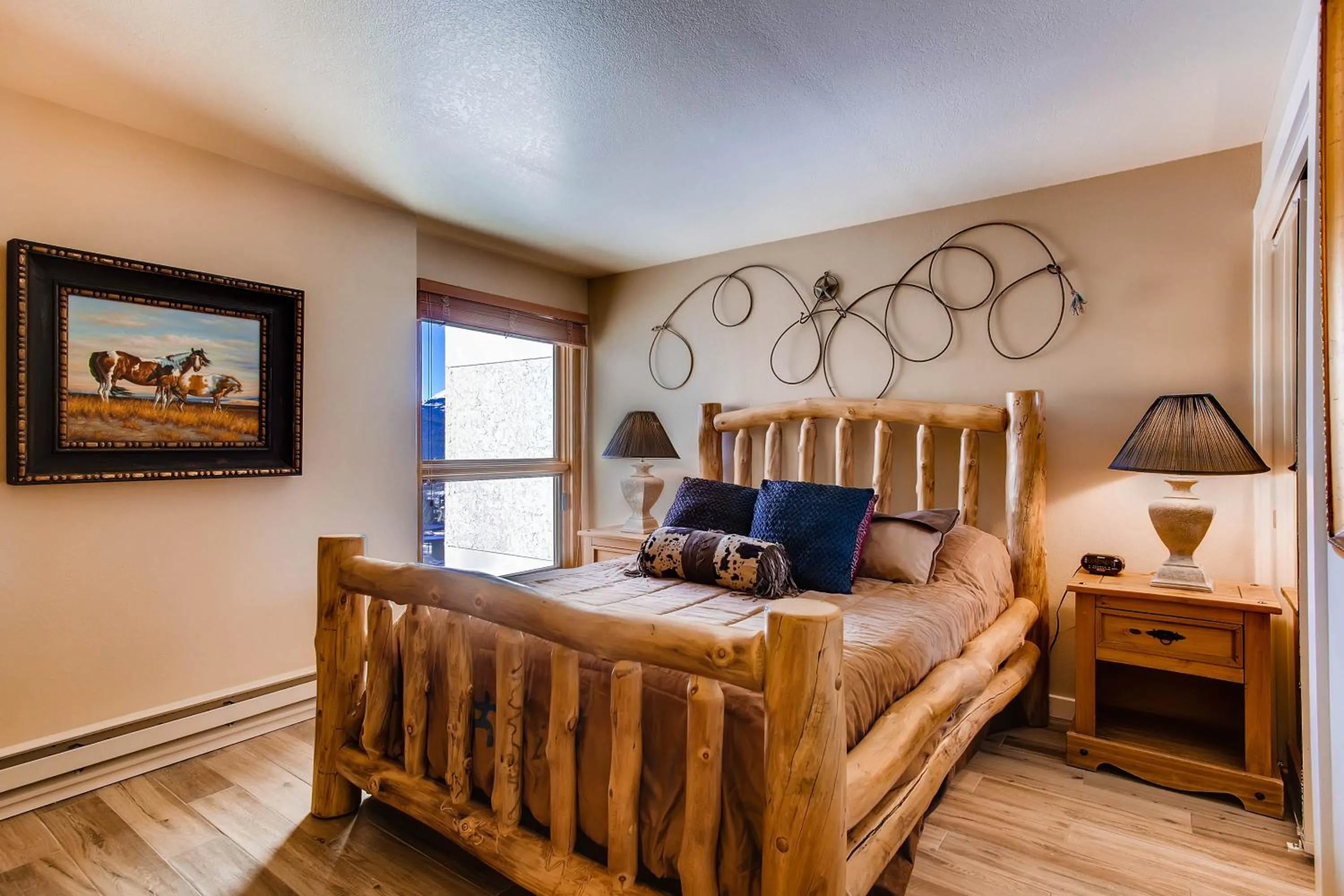 Bed in The Plaza Condominiums by Crested Butte Mountain Resort