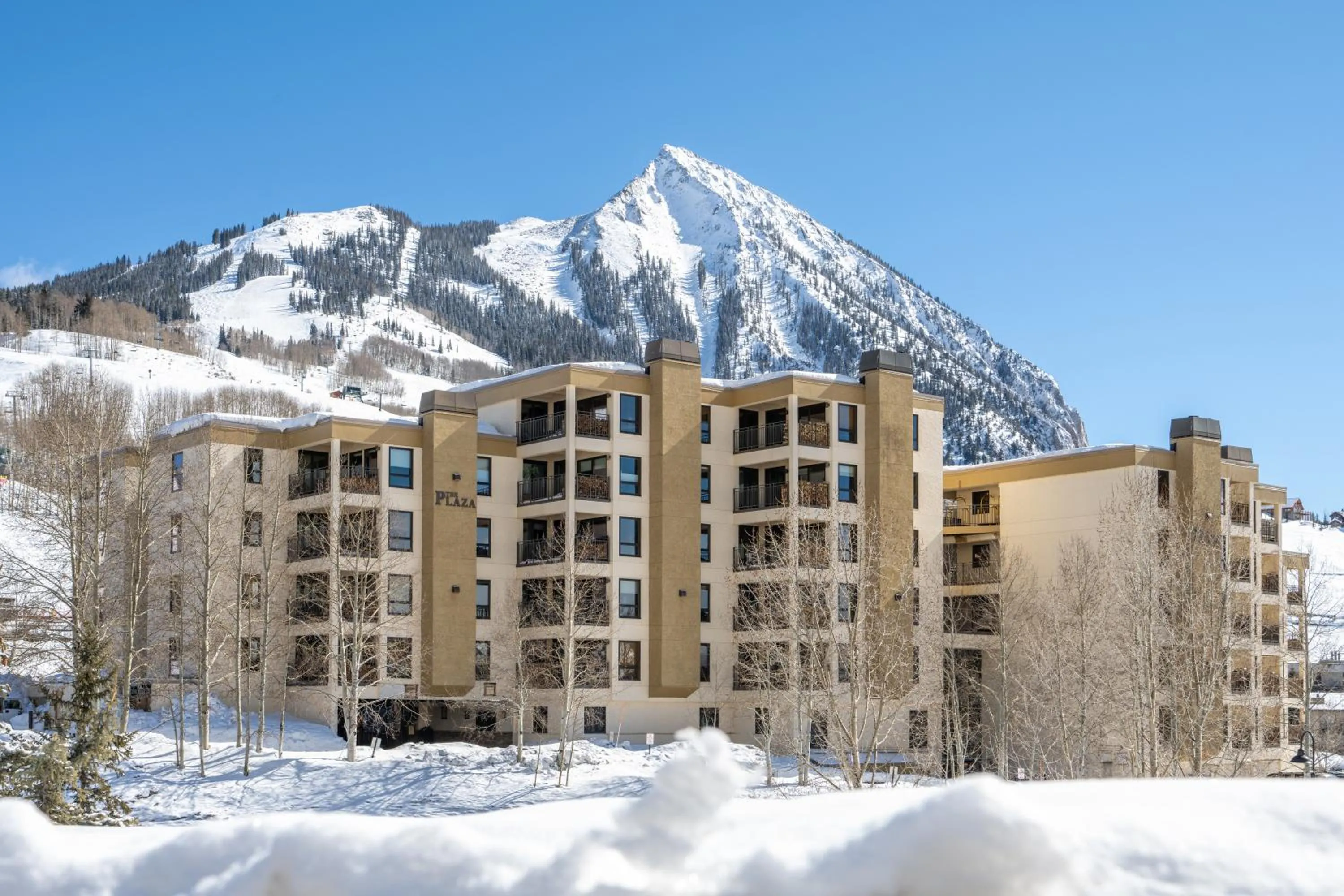 The Plaza Condominiums by Crested Butte Mountain Resort