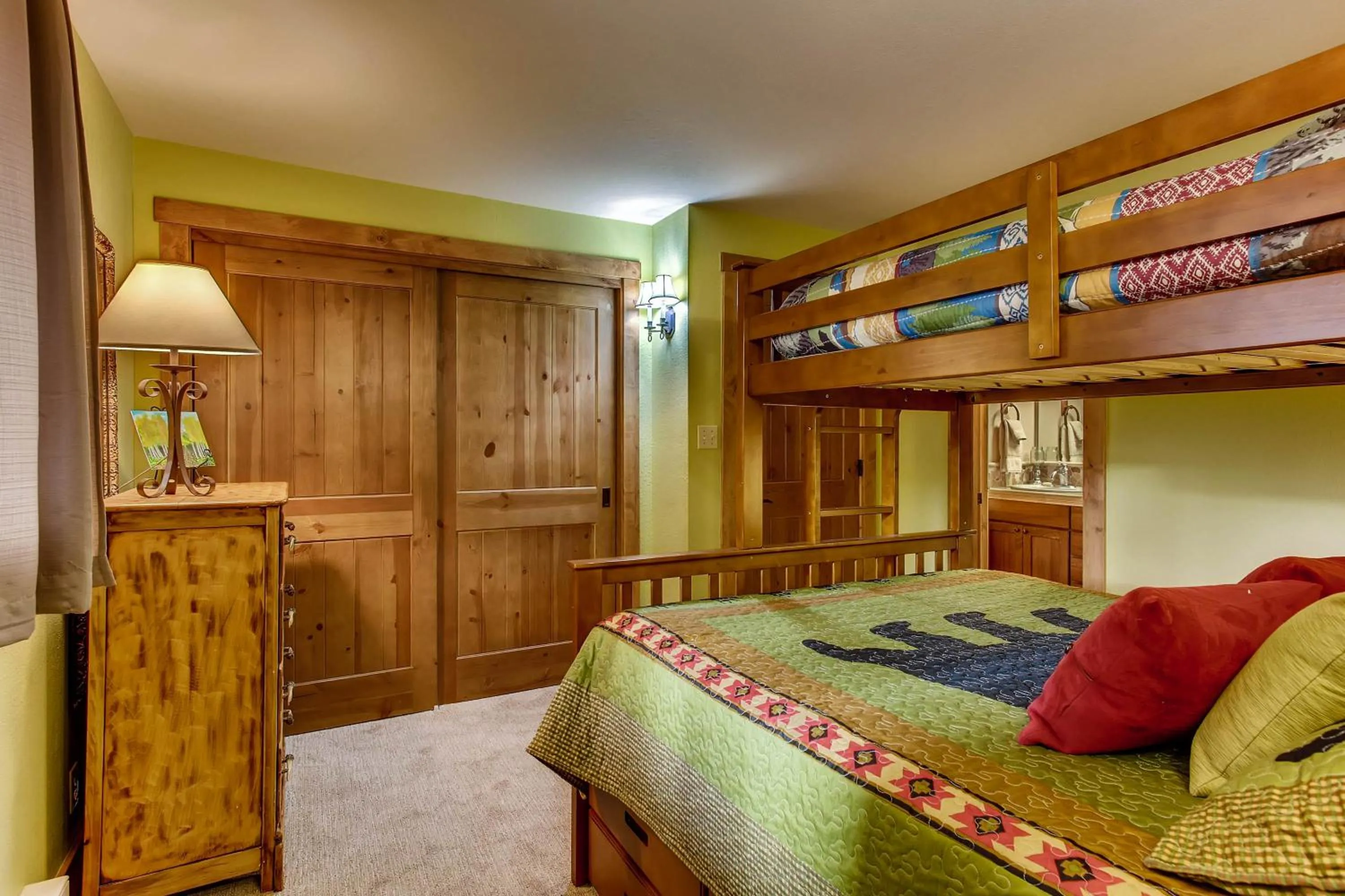 Bed in The Plaza Condominiums by Crested Butte Mountain Resort