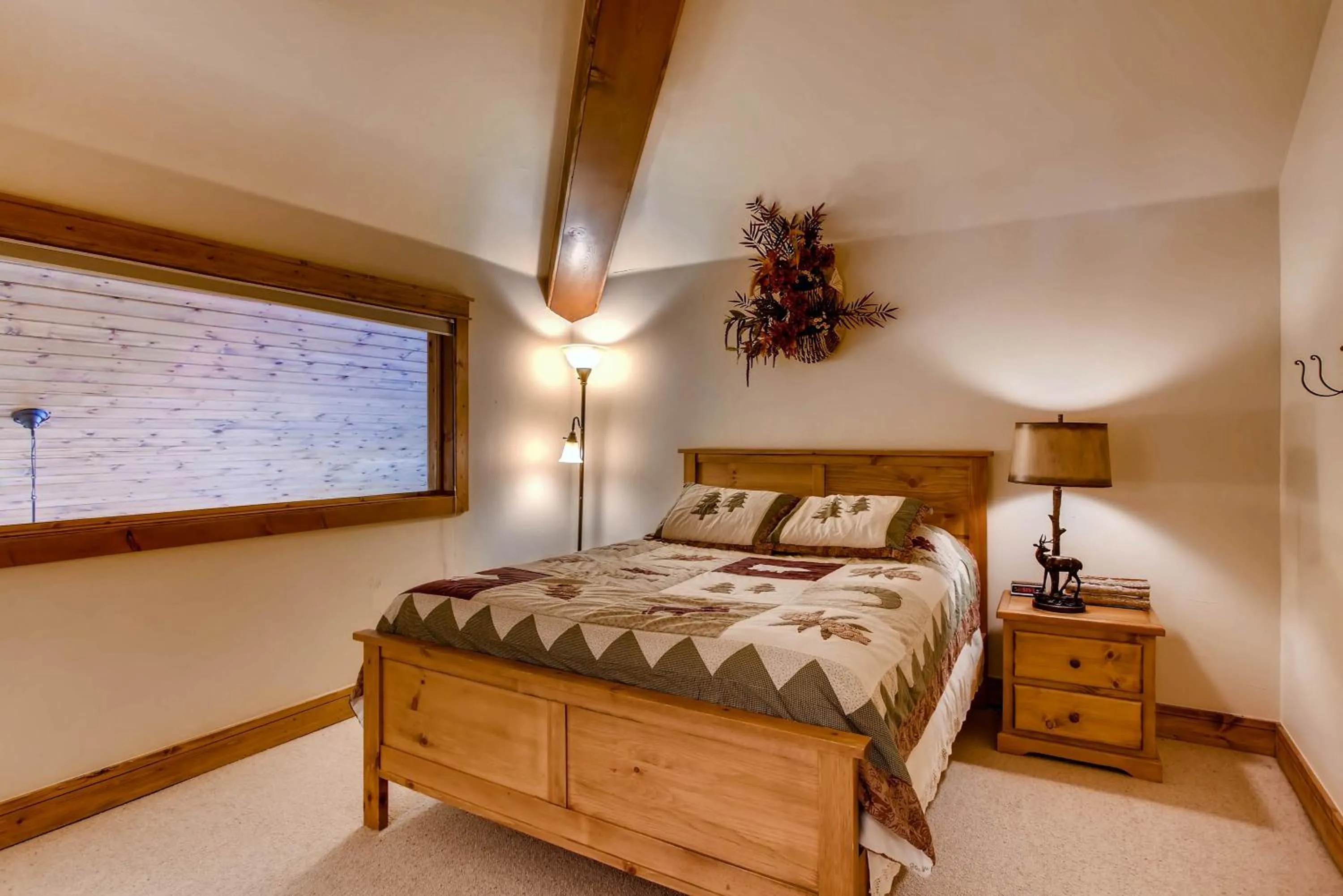 Bed in The Plaza Condominiums by Crested Butte Mountain Resort