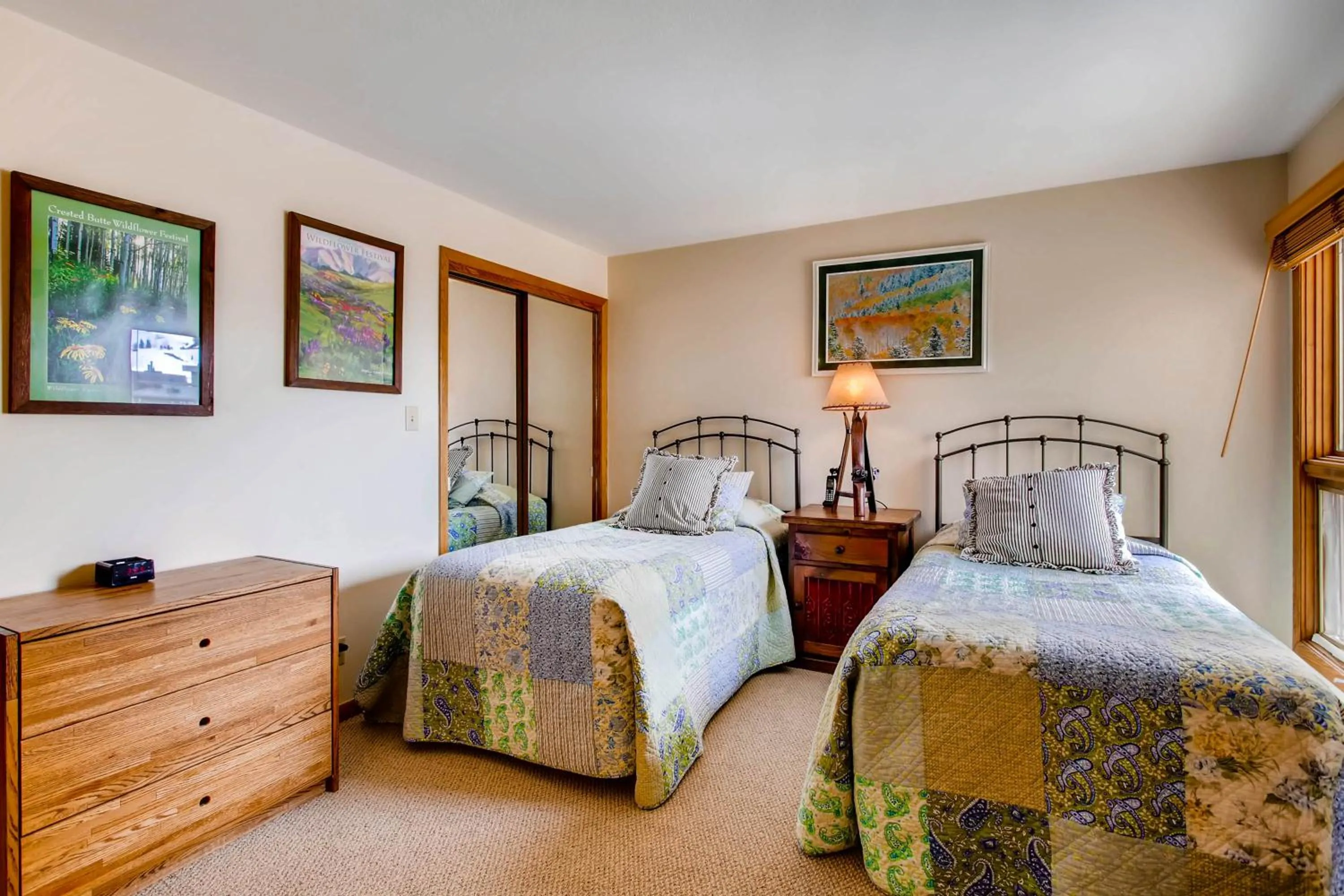 Bed in The Plaza Condominiums by Crested Butte Mountain Resort