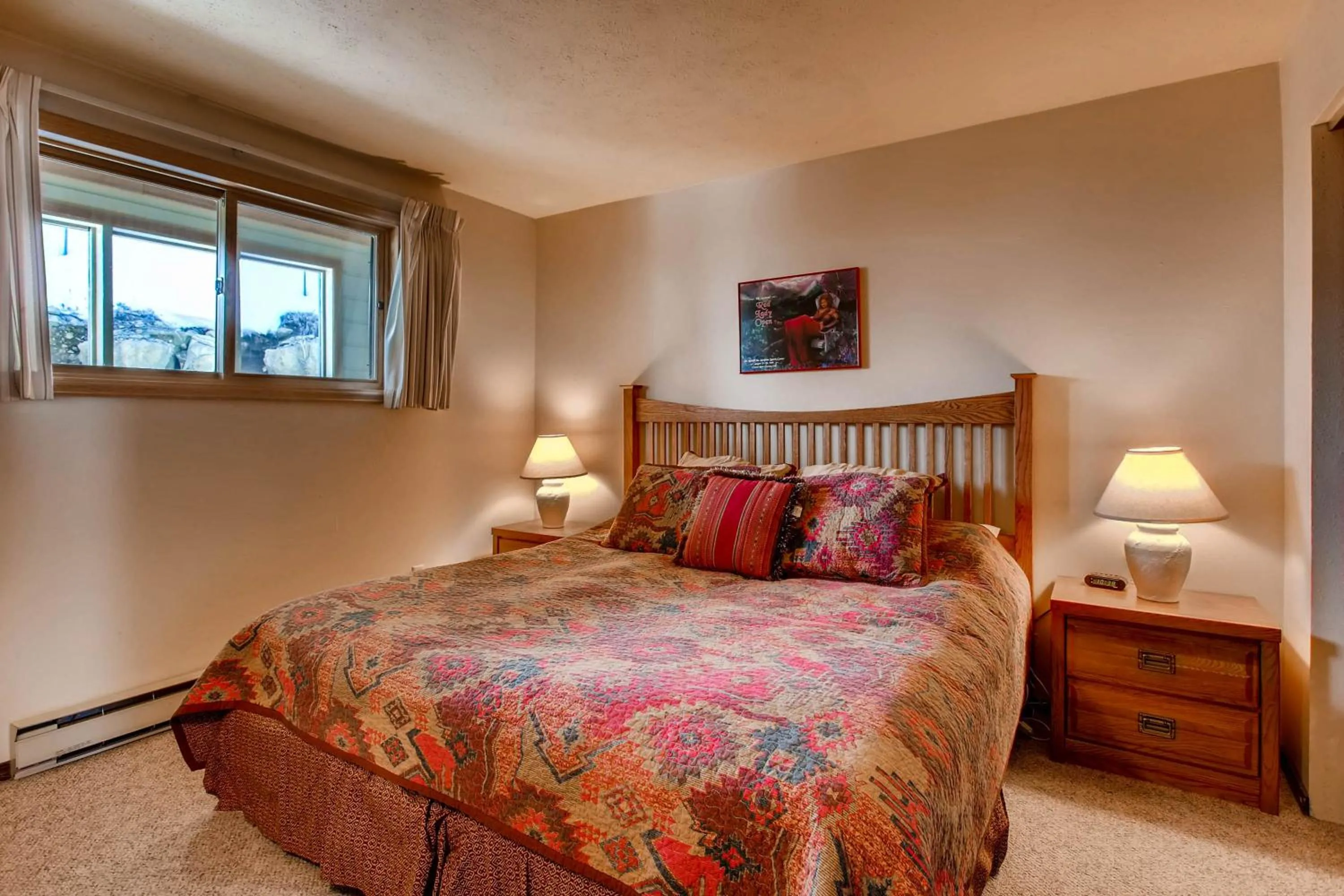 Bed in The Plaza Condominiums by Crested Butte Mountain Resort