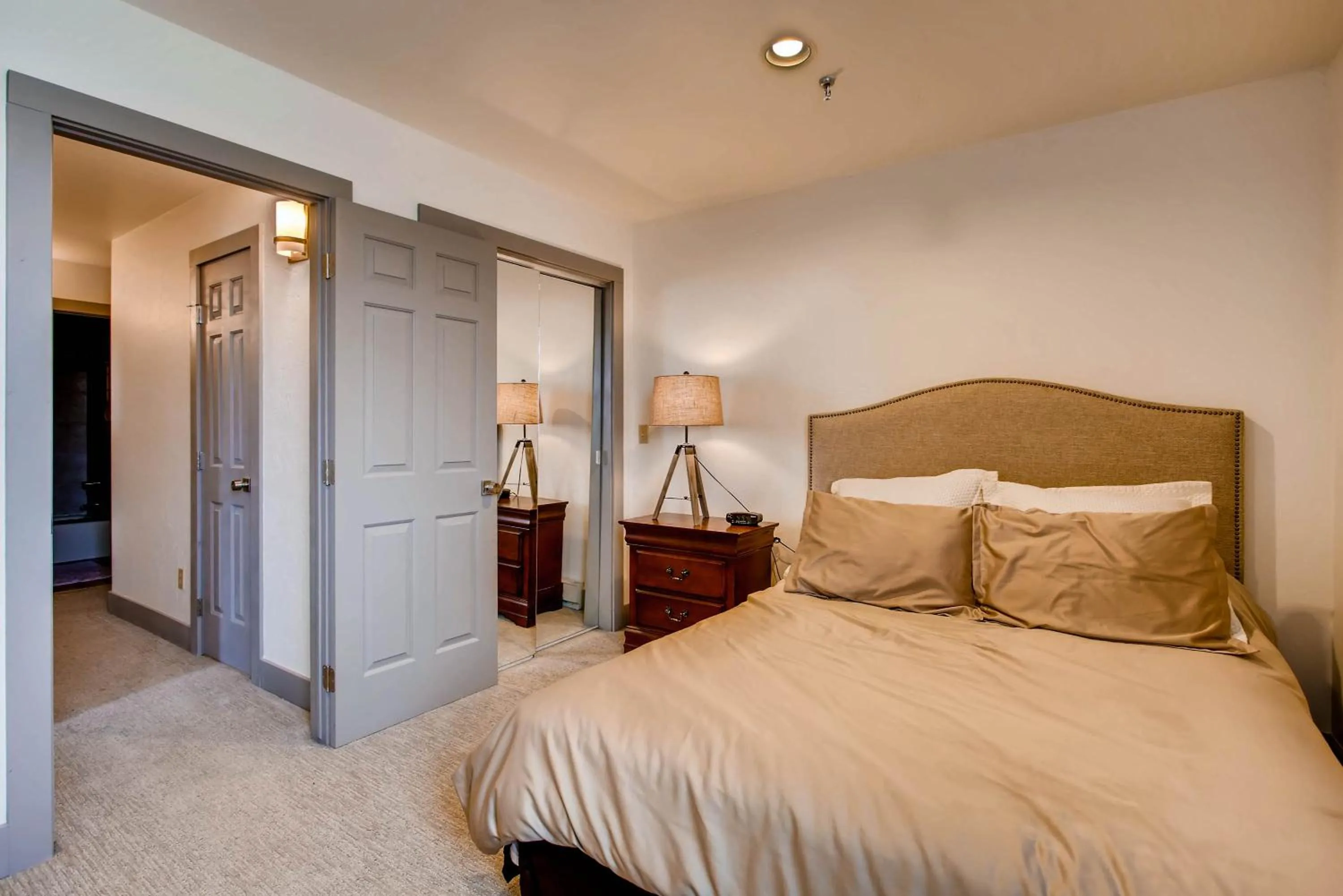 Bed in The Plaza Condominiums by Crested Butte Mountain Resort