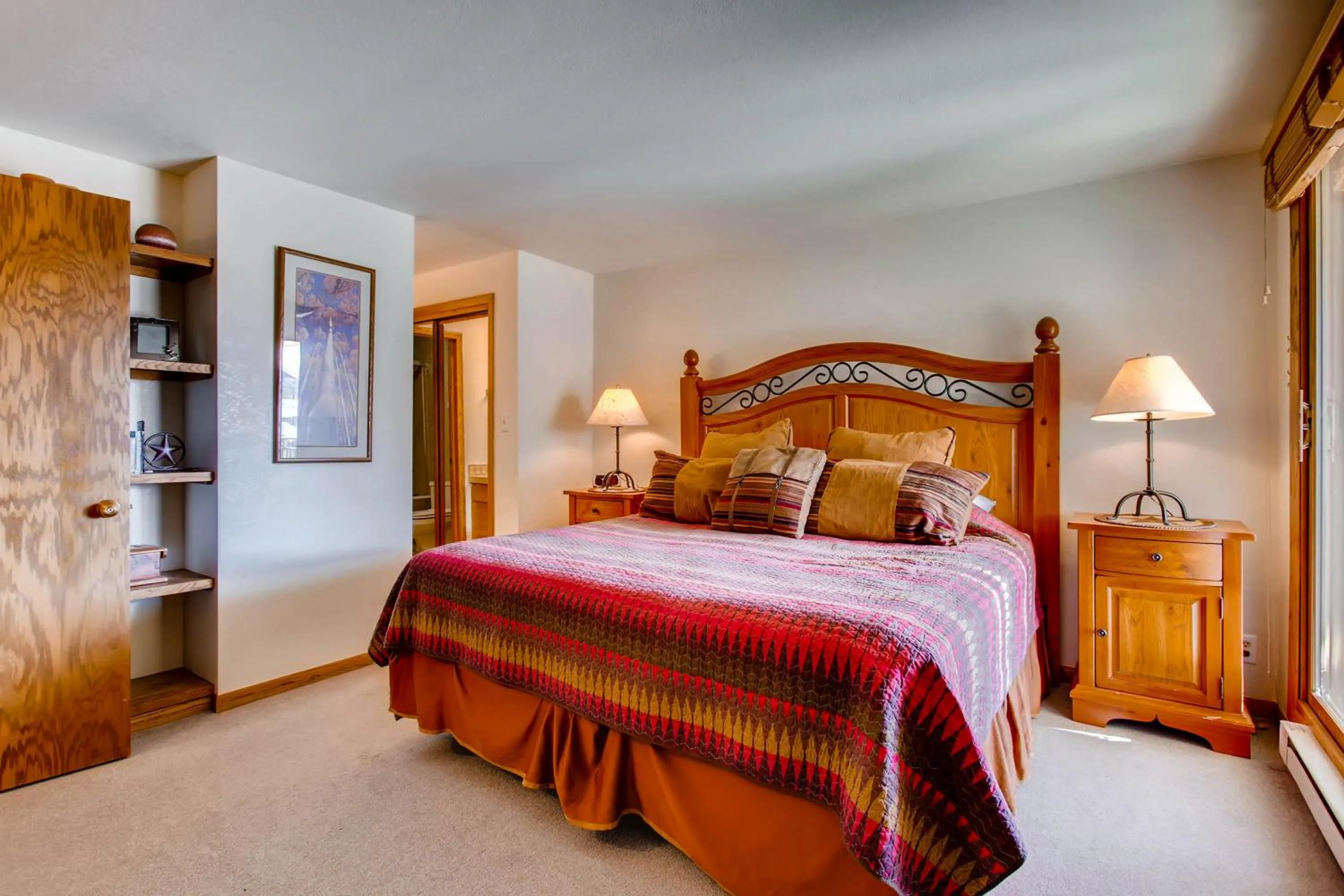 Bed in The Plaza Condominiums by Crested Butte Mountain Resort