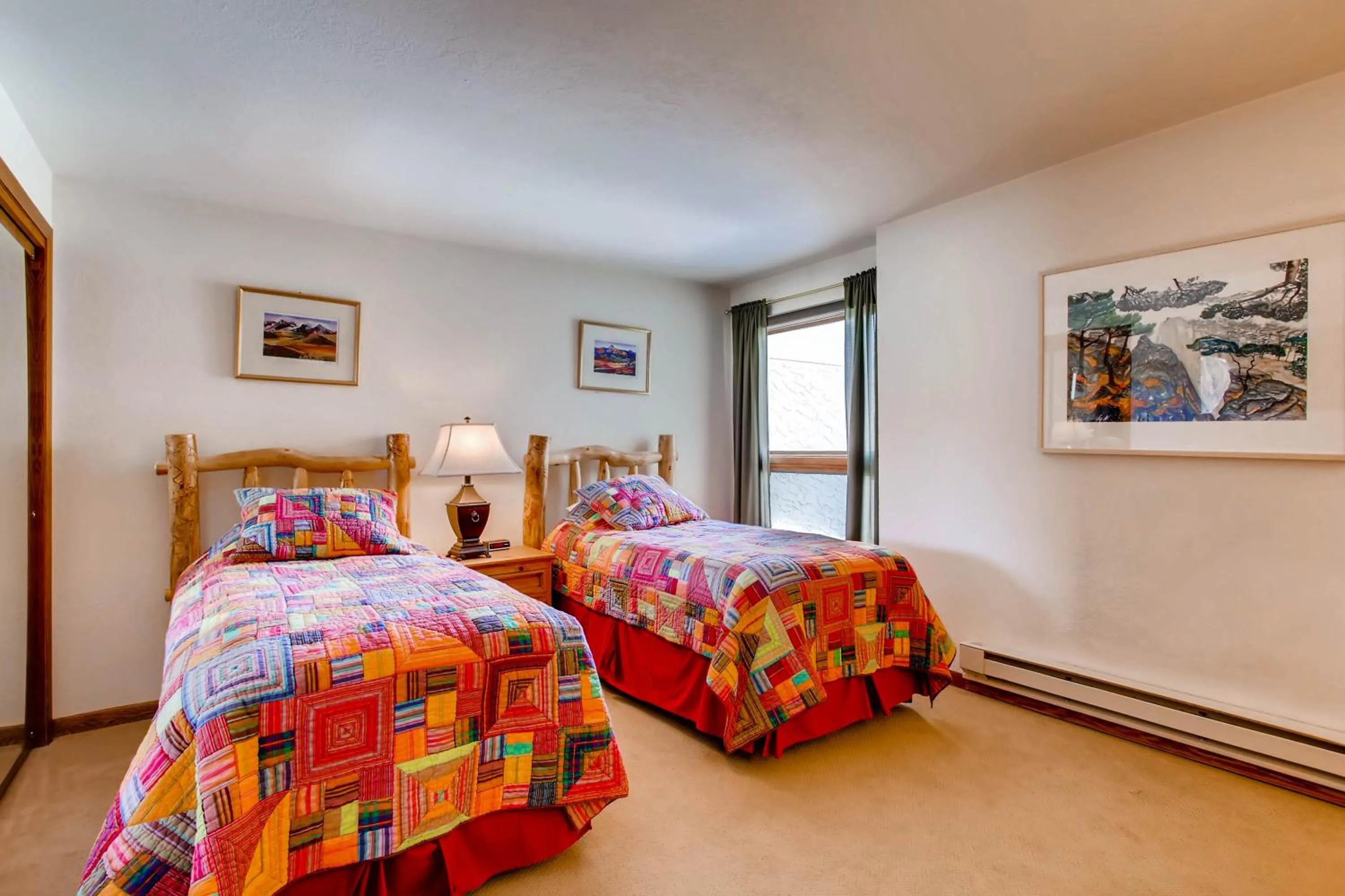 Bed in The Plaza Condominiums by Crested Butte Mountain Resort