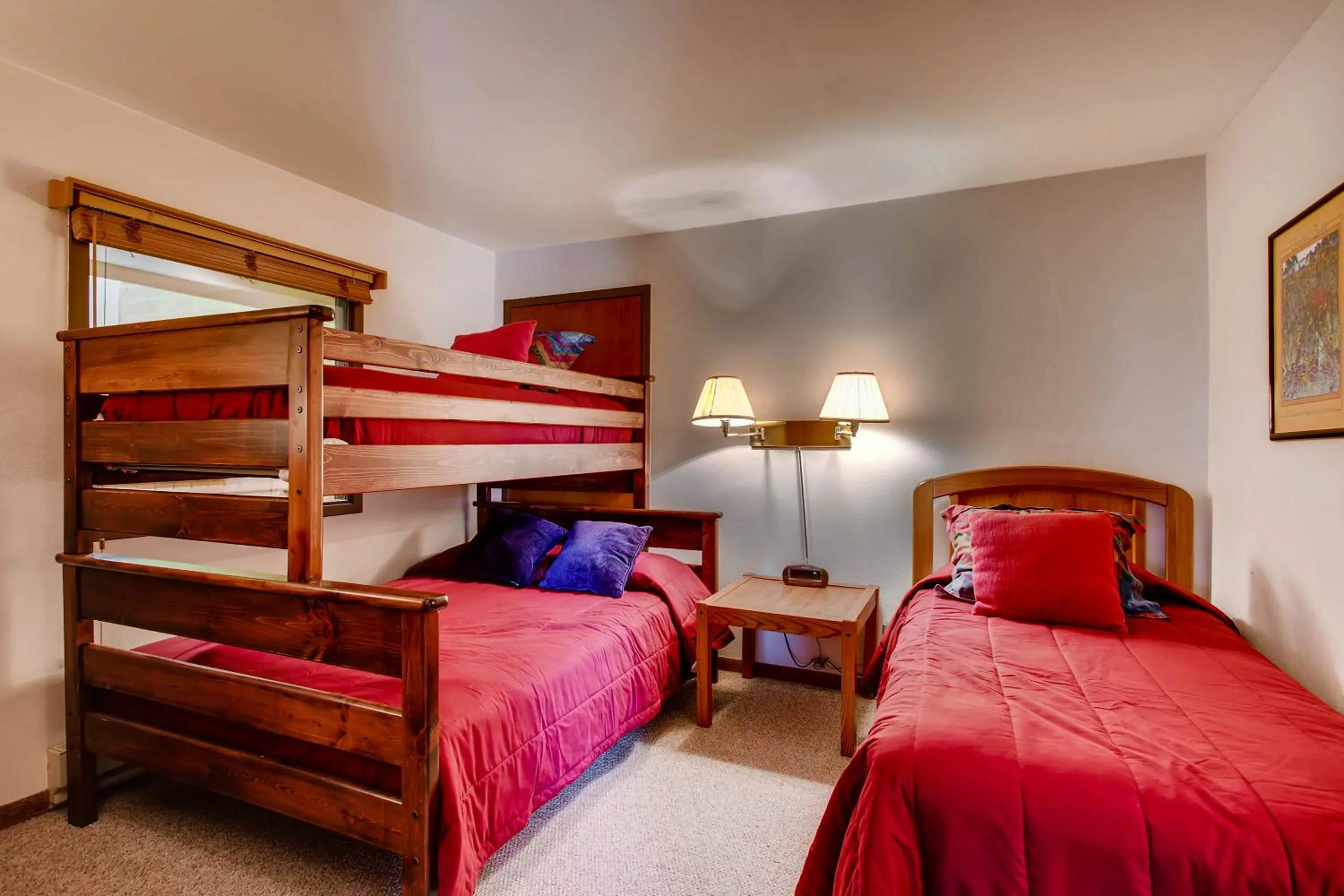 Bed in The Plaza Condominiums by Crested Butte Mountain Resort