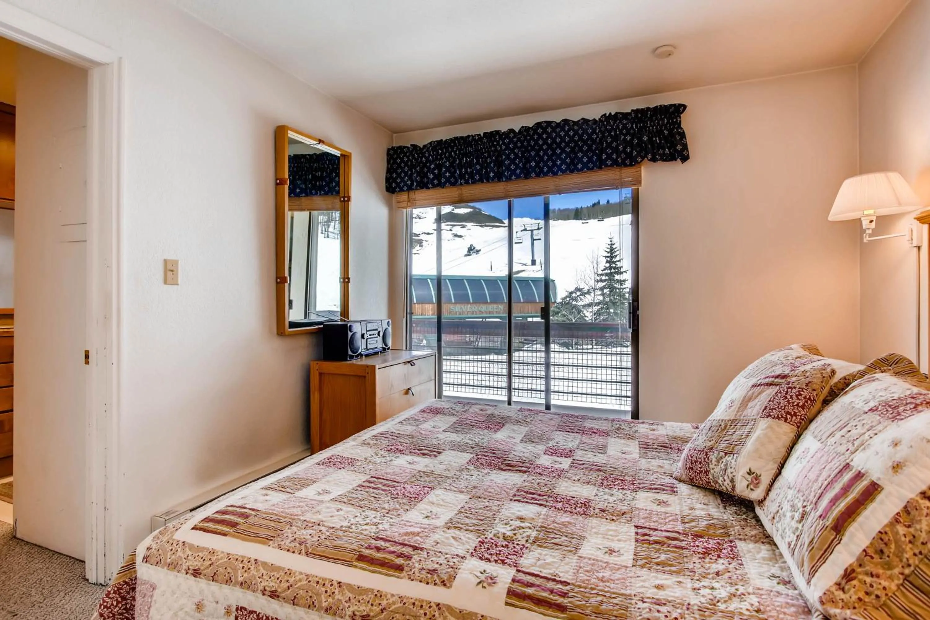 Bed in The Plaza Condominiums by Crested Butte Mountain Resort