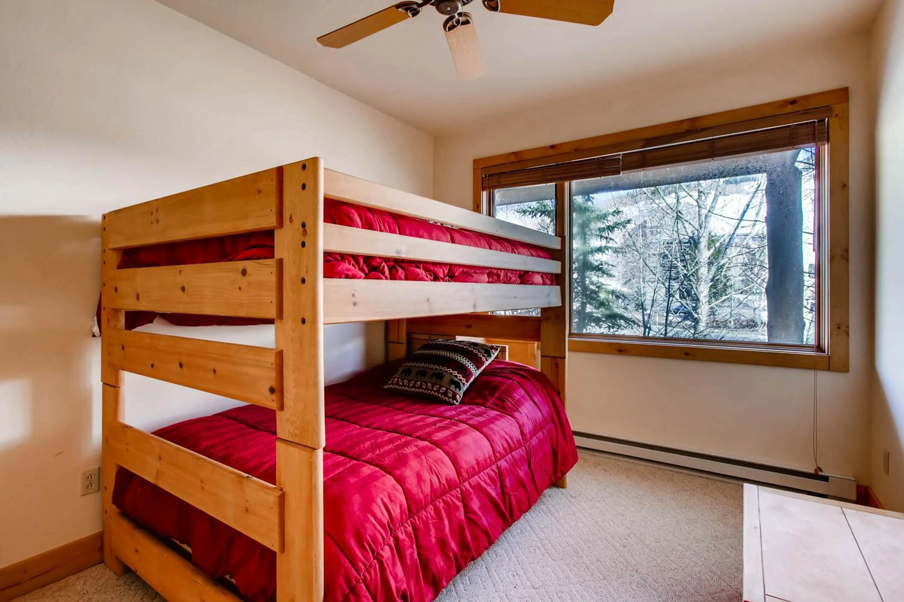 Bed in The Plaza Condominiums by Crested Butte Mountain Resort